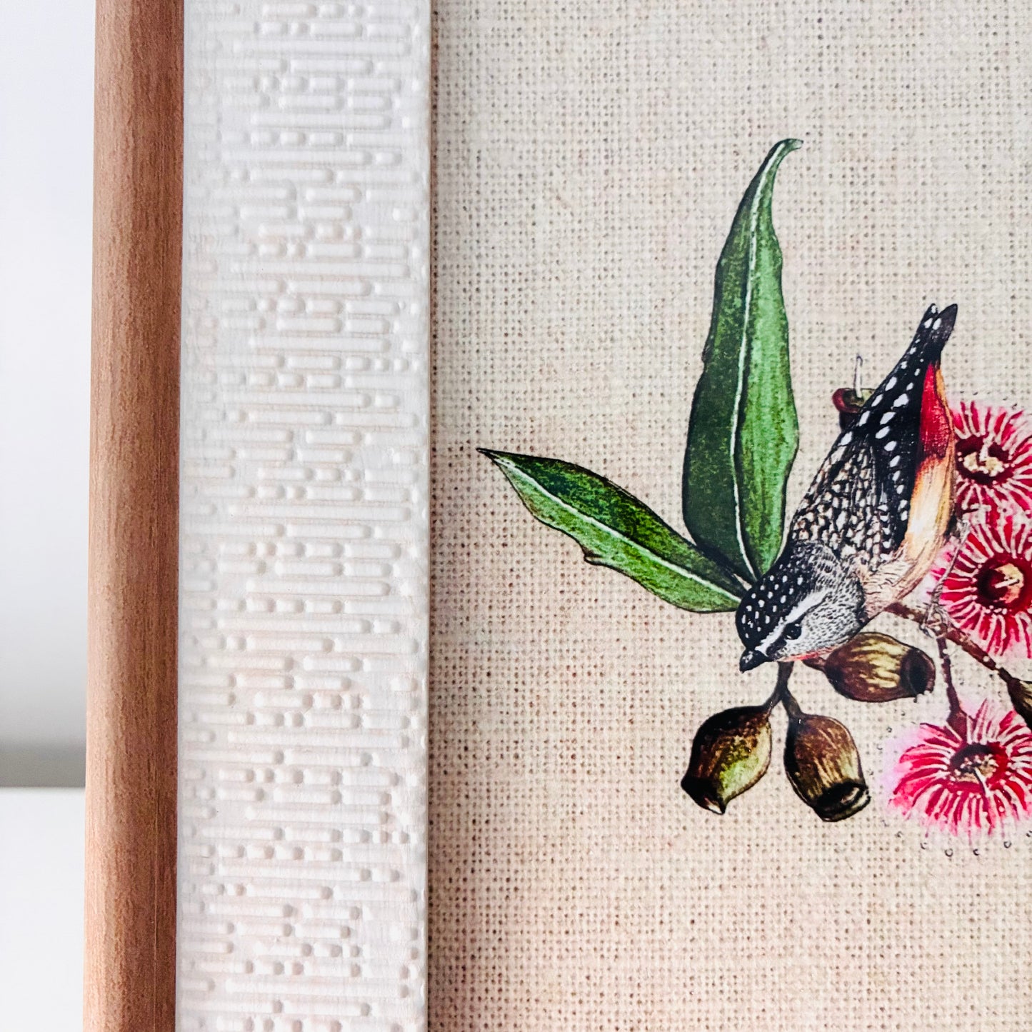 Framed Art Print - Native Series - Spotted Pardalote