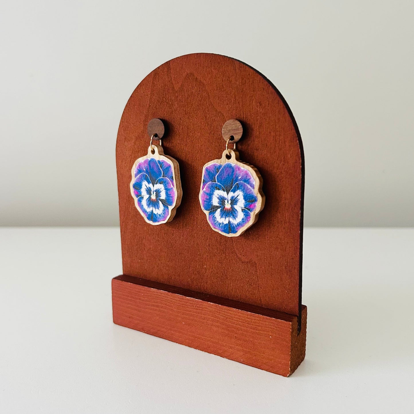 Earrings - Viola Deep Galaxy