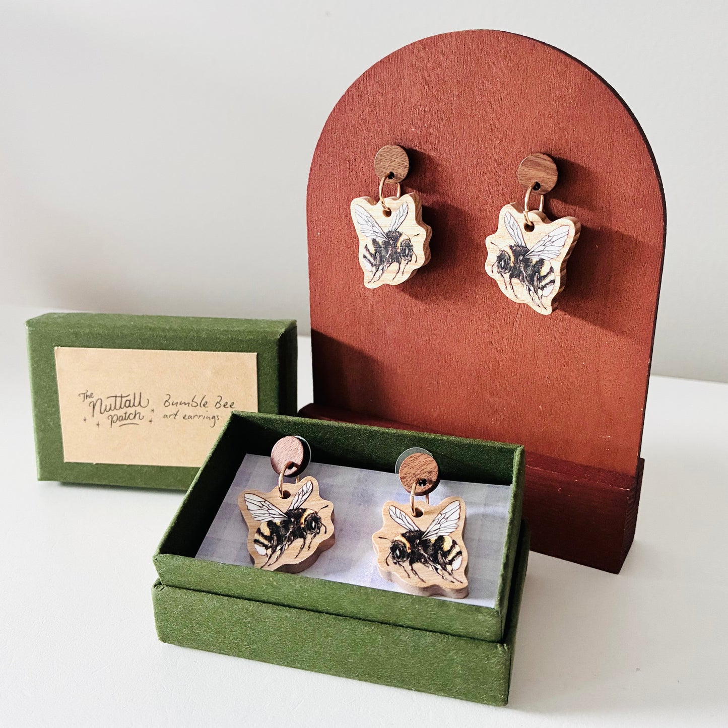 Earrings - Bumble Bee