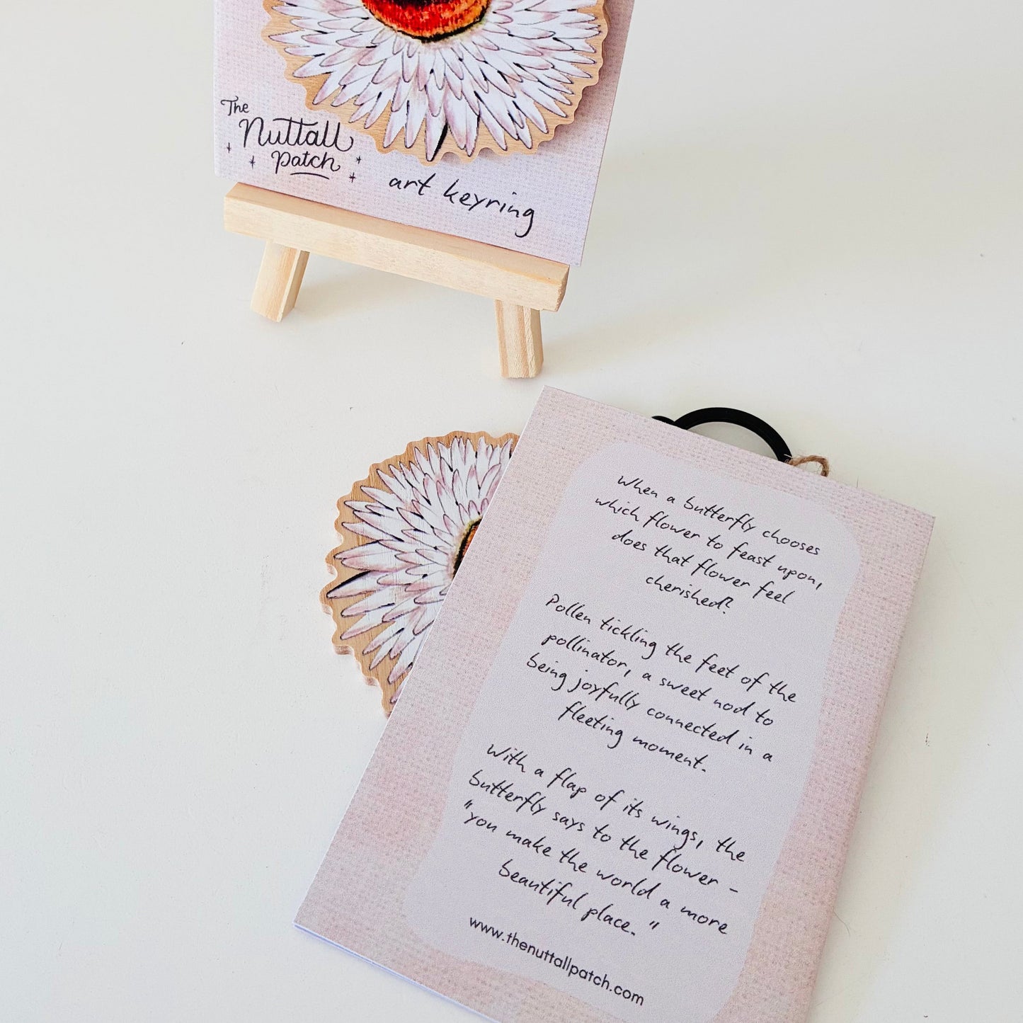 Keyring - Everlasting Daisy