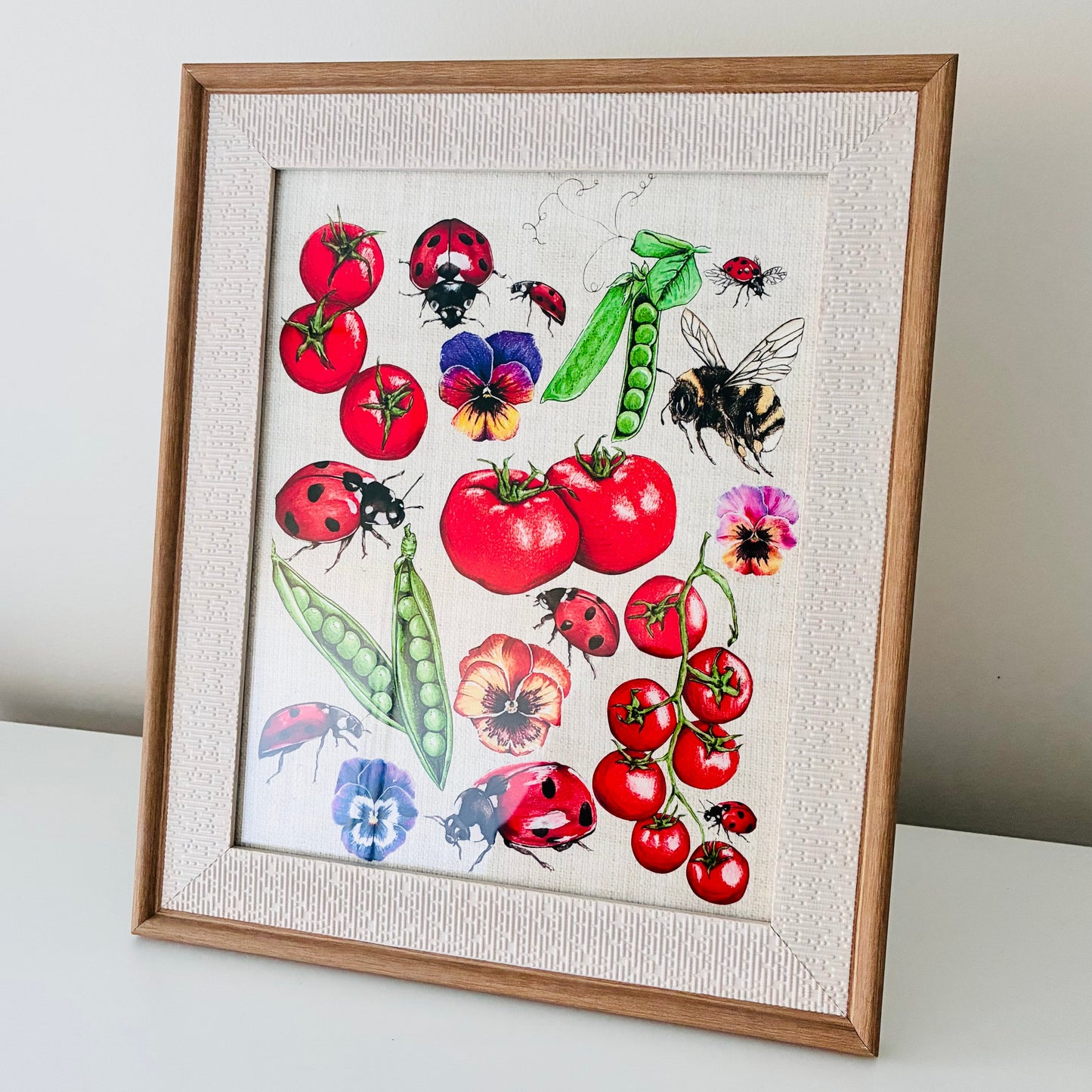 Framed Art Print - Garden Bounty