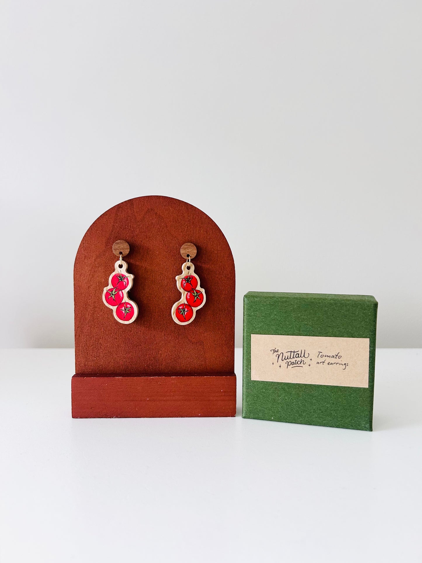 Earrings - Tomato Art