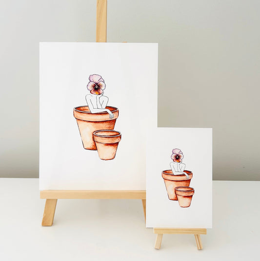 Art Print - Viola Girl