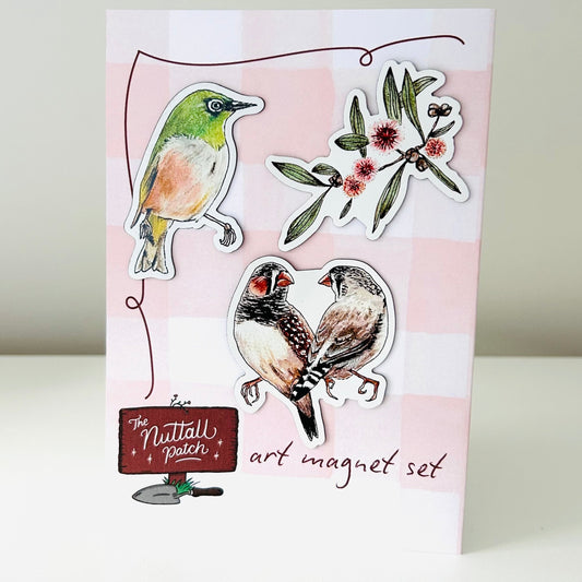 Magnet Set - Hakea & Birds