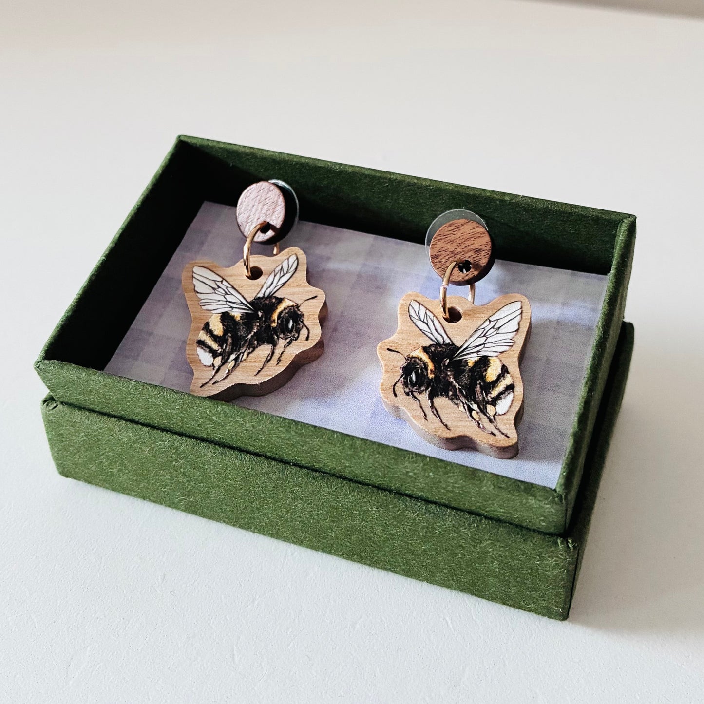 Earrings - Bumble Bee