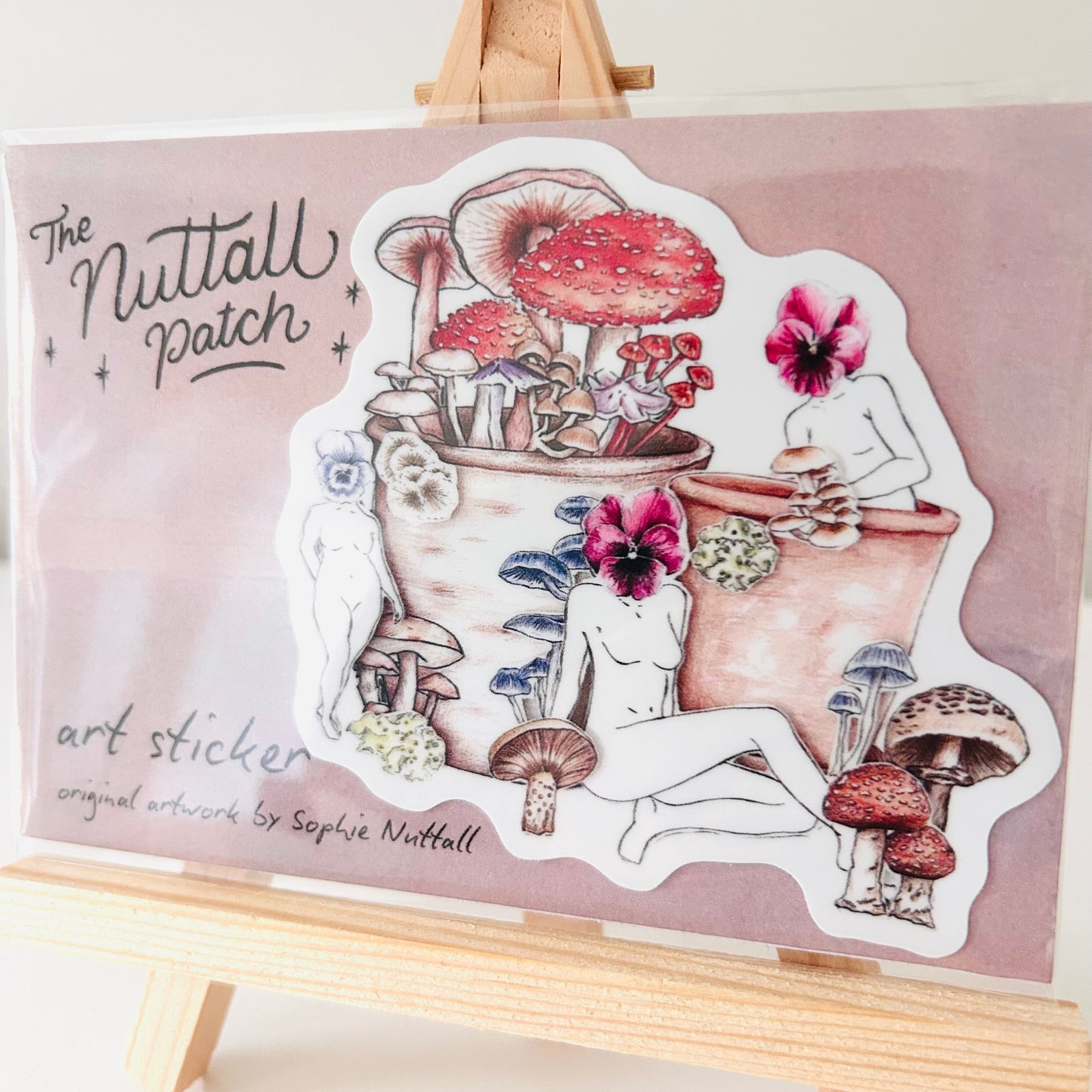 Sticker - Fungi Is Female