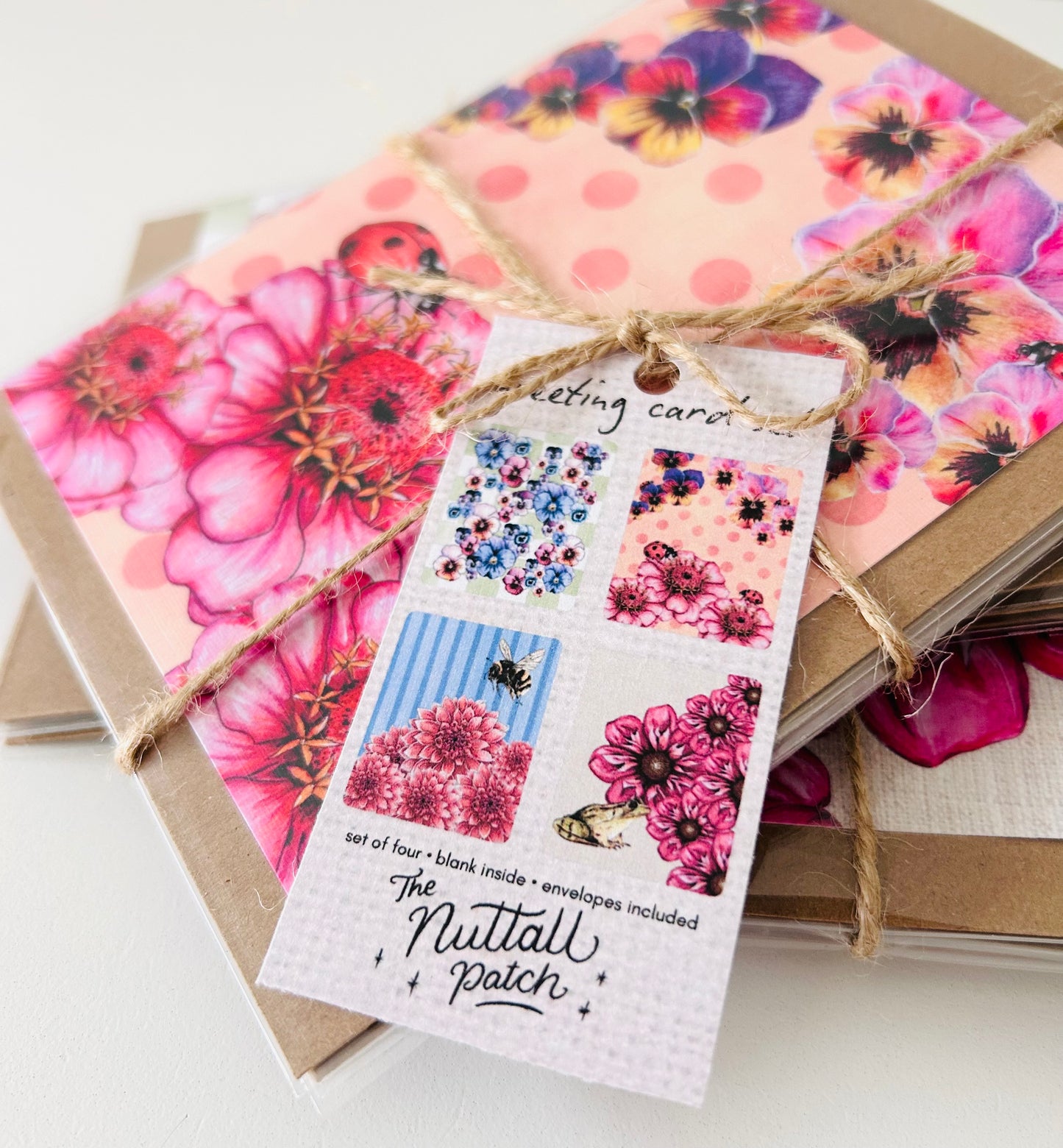 Greeting Card Set - Summer Blooms