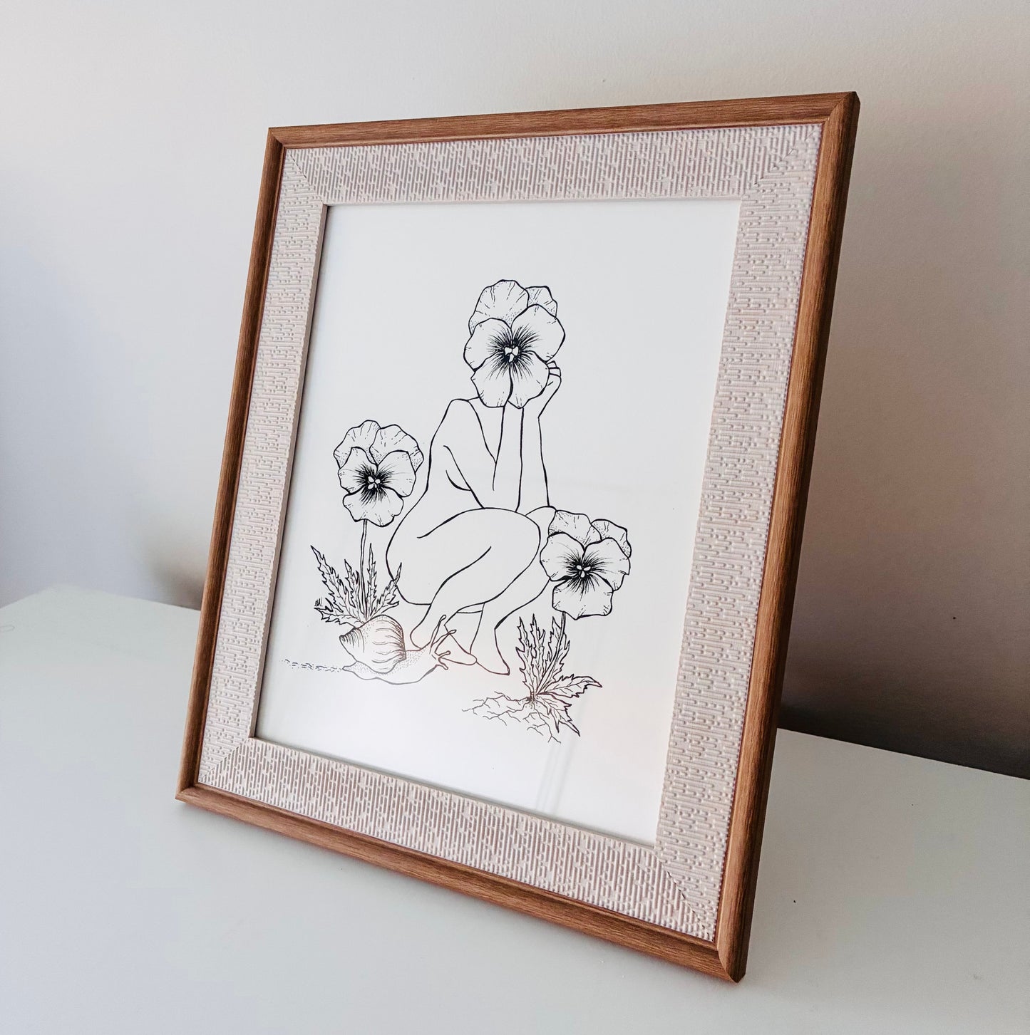 Framed Art Print - You Bloom
