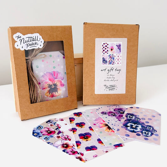 Gift Tag Set - Viola Dreams