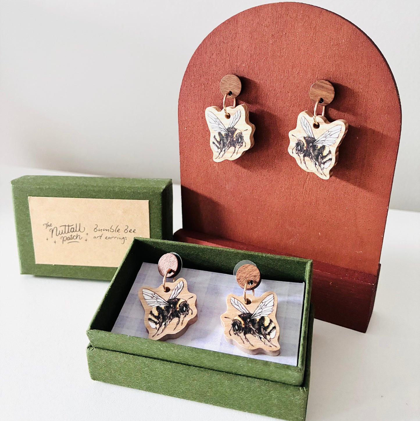 Earrings - Bumble Bee