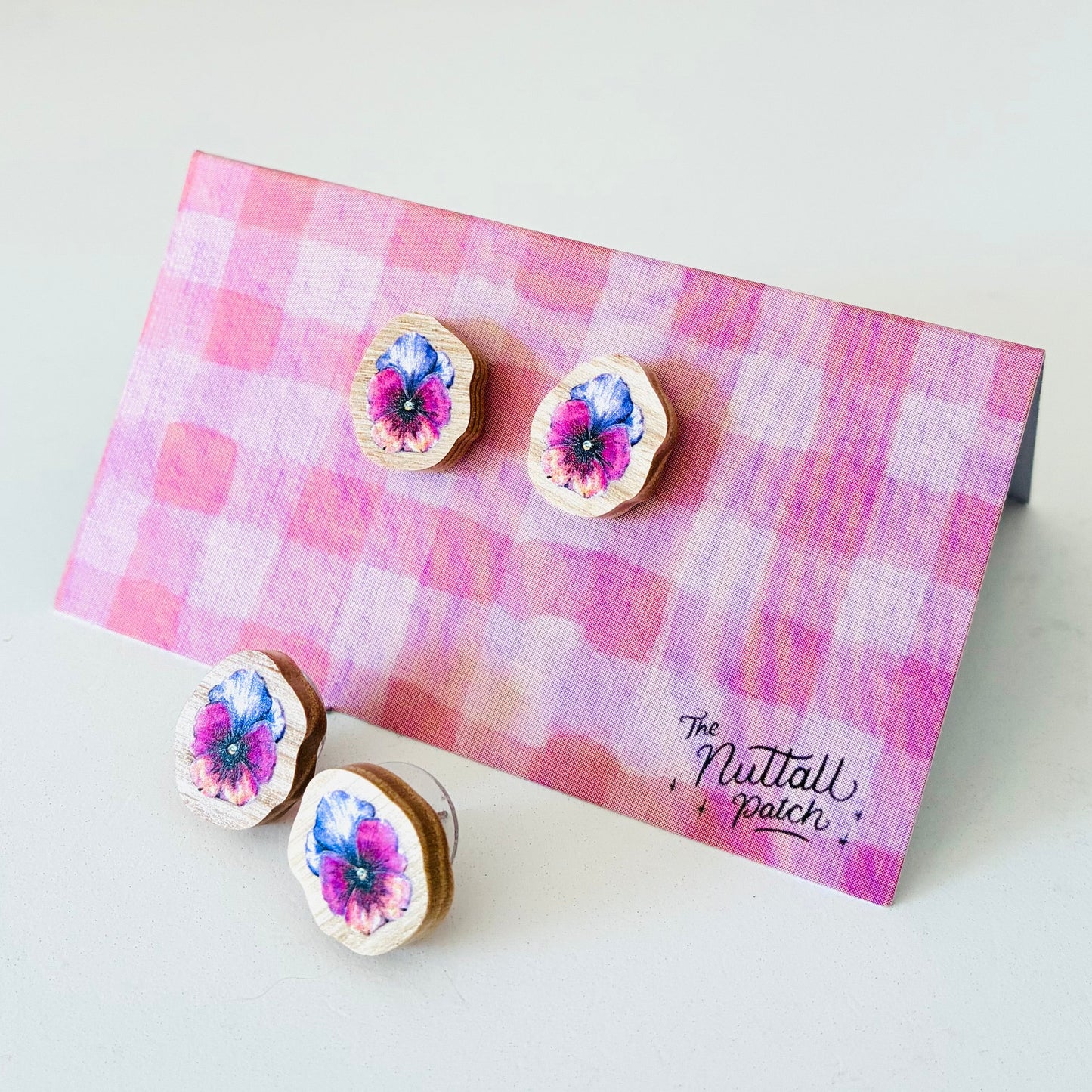 Earrings - Viola, Time To Bloom
