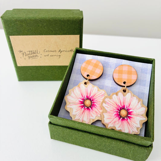 Earrings - Cosmos Apricotta