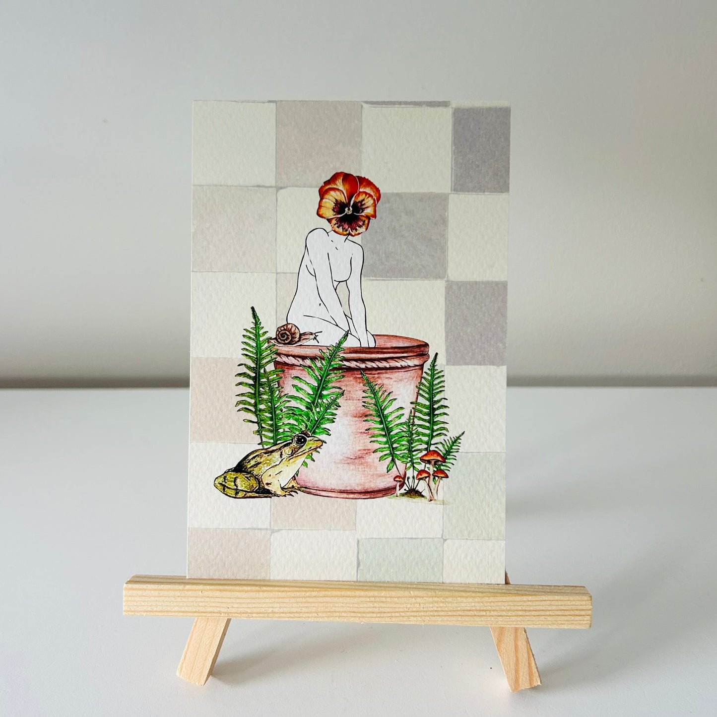 Art Print - Viola Girl, Unfurl