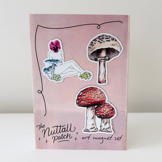 Magnet Set - Fungi is Female II