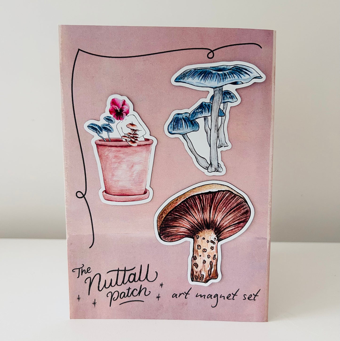 Magnet Set - Fungi is Female I