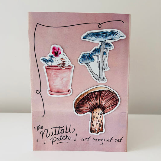 Magnet Set - Fungi is Female I