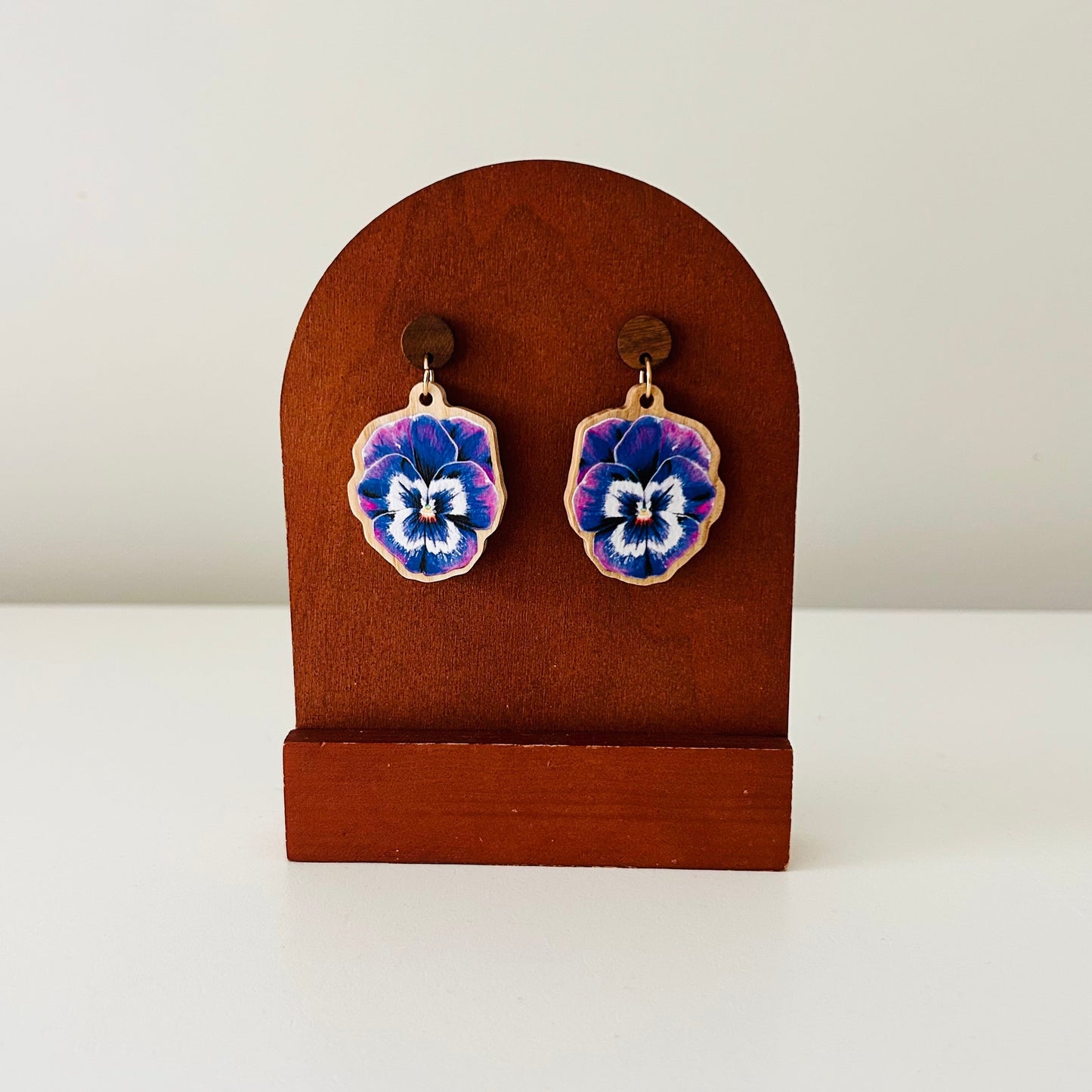 Earrings - Viola Deep Galaxy