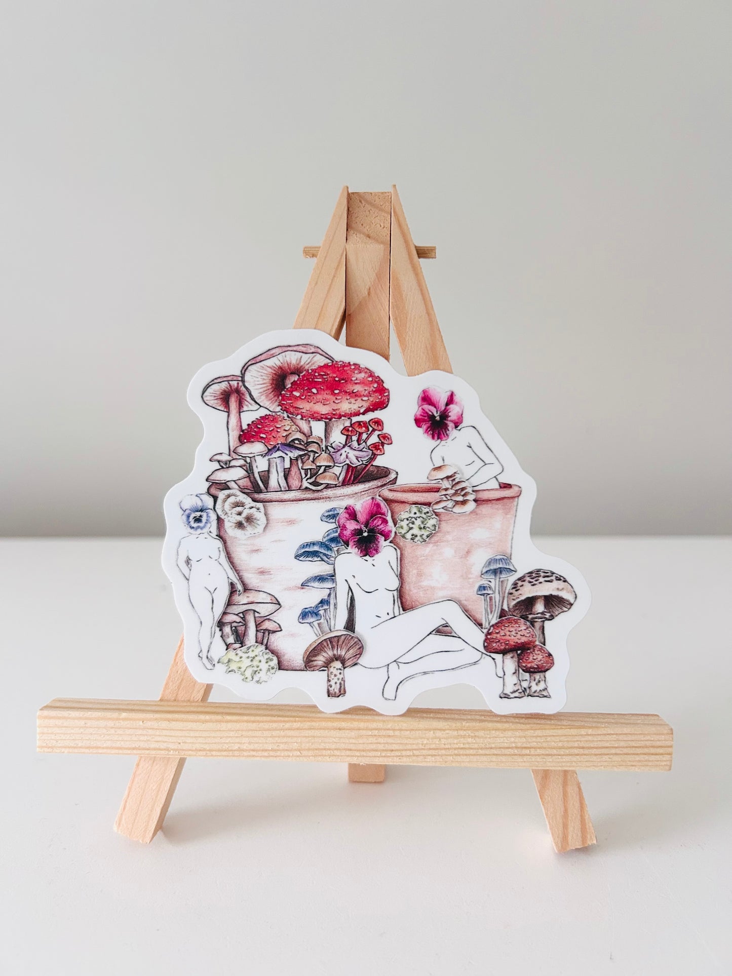 Sticker - Fungi Is Female