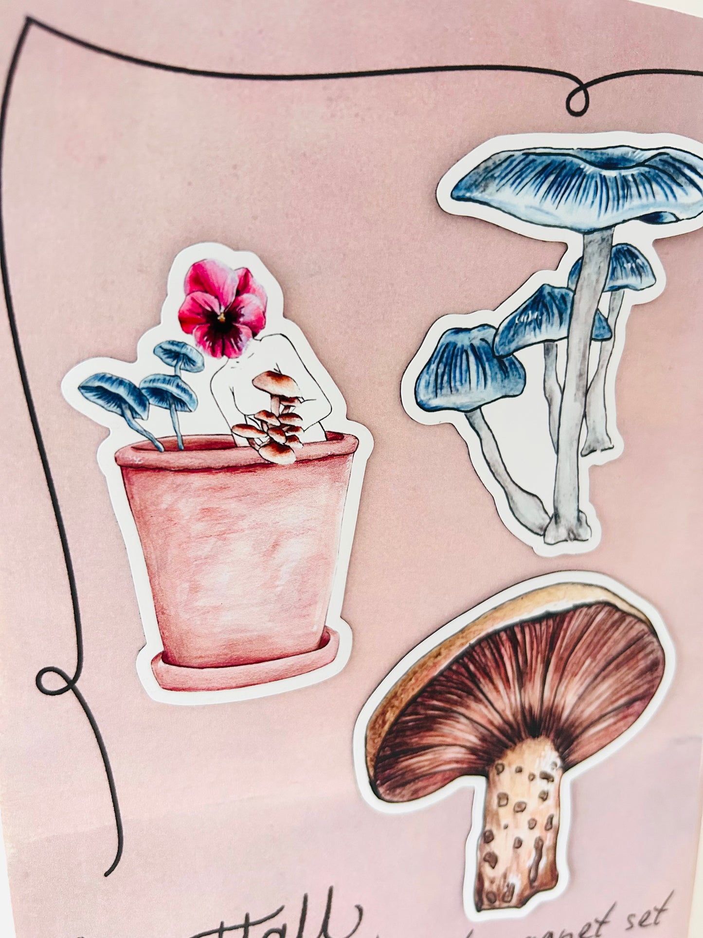 Magnet Set - Fungi is Female I