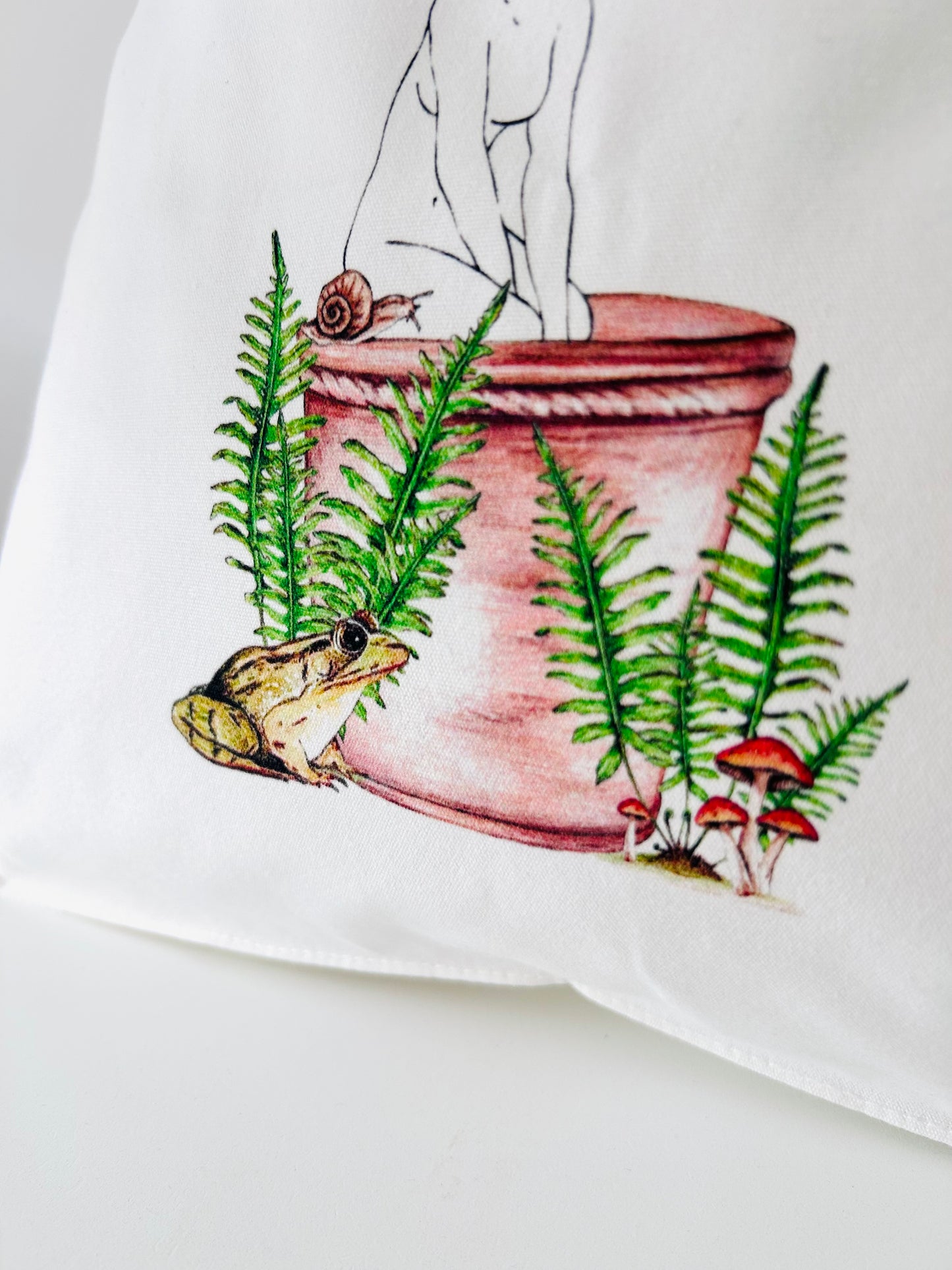 Tote Bag - Viola Girl, Unfurl