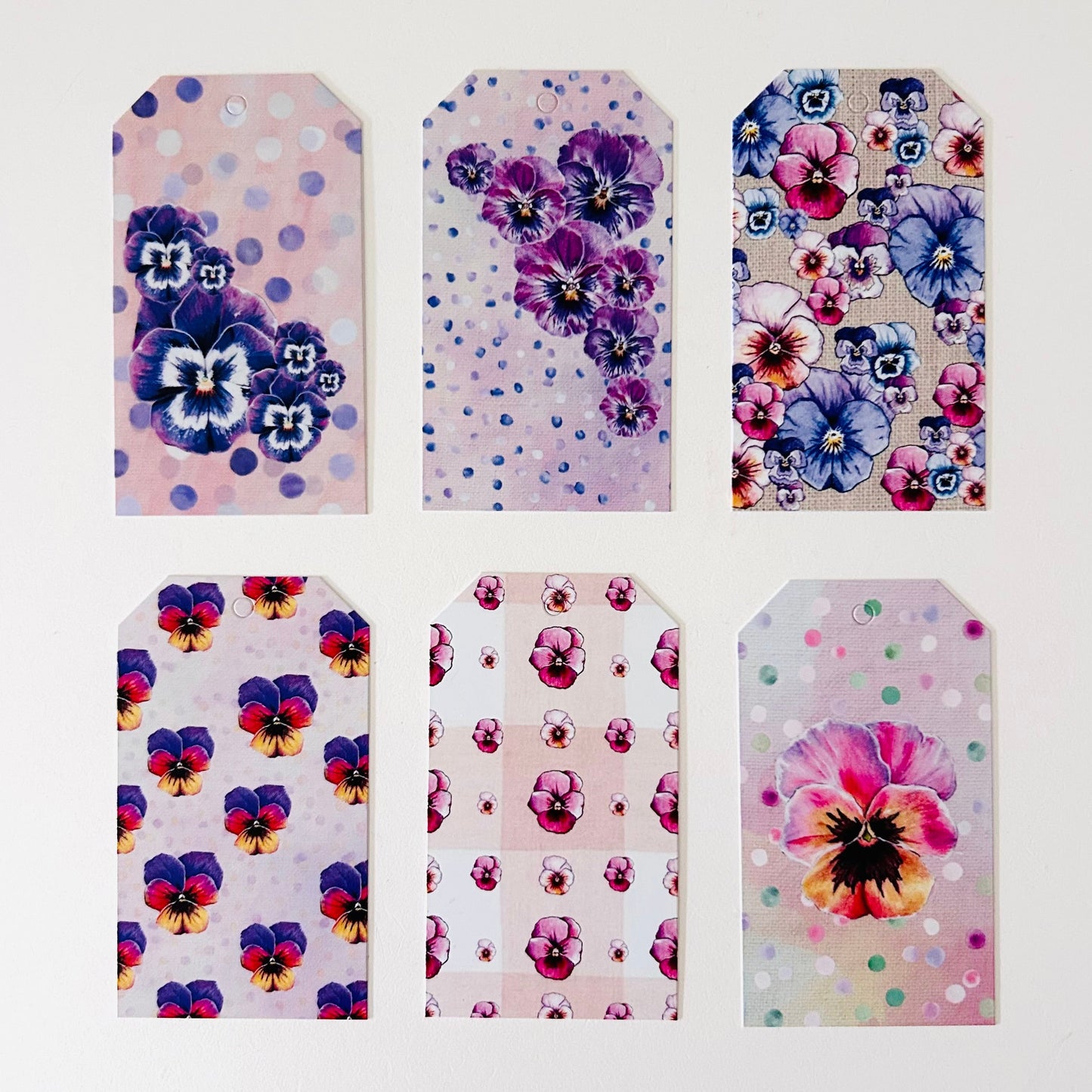 Gift Tag Set - Viola Dreams
