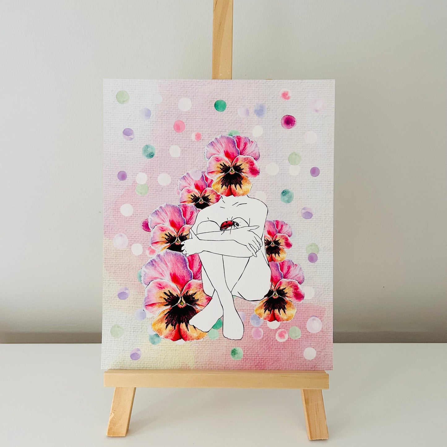Art Print - Not Just A Pretty Wallflower