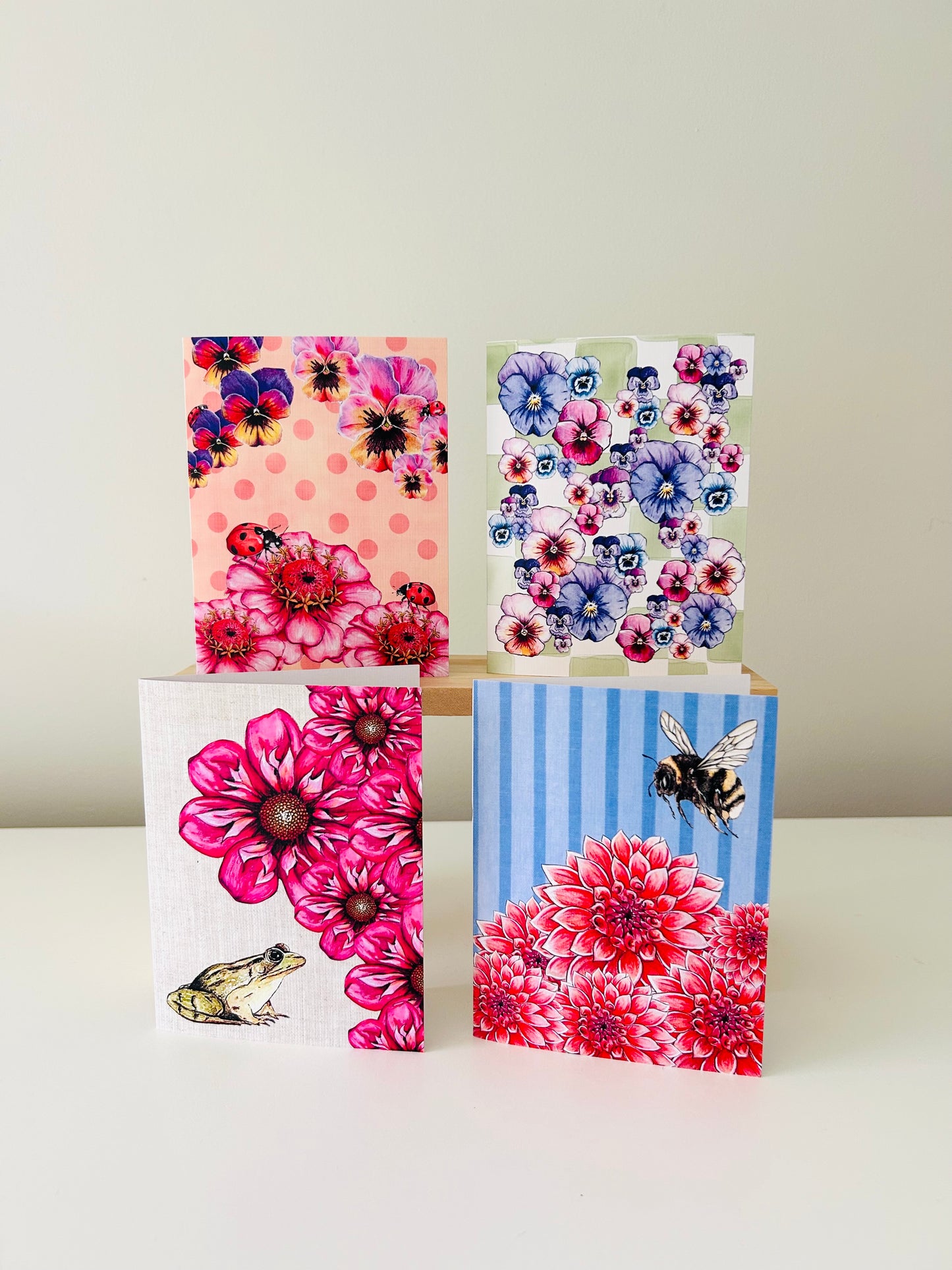 Greeting Card Set - Summer Blooms