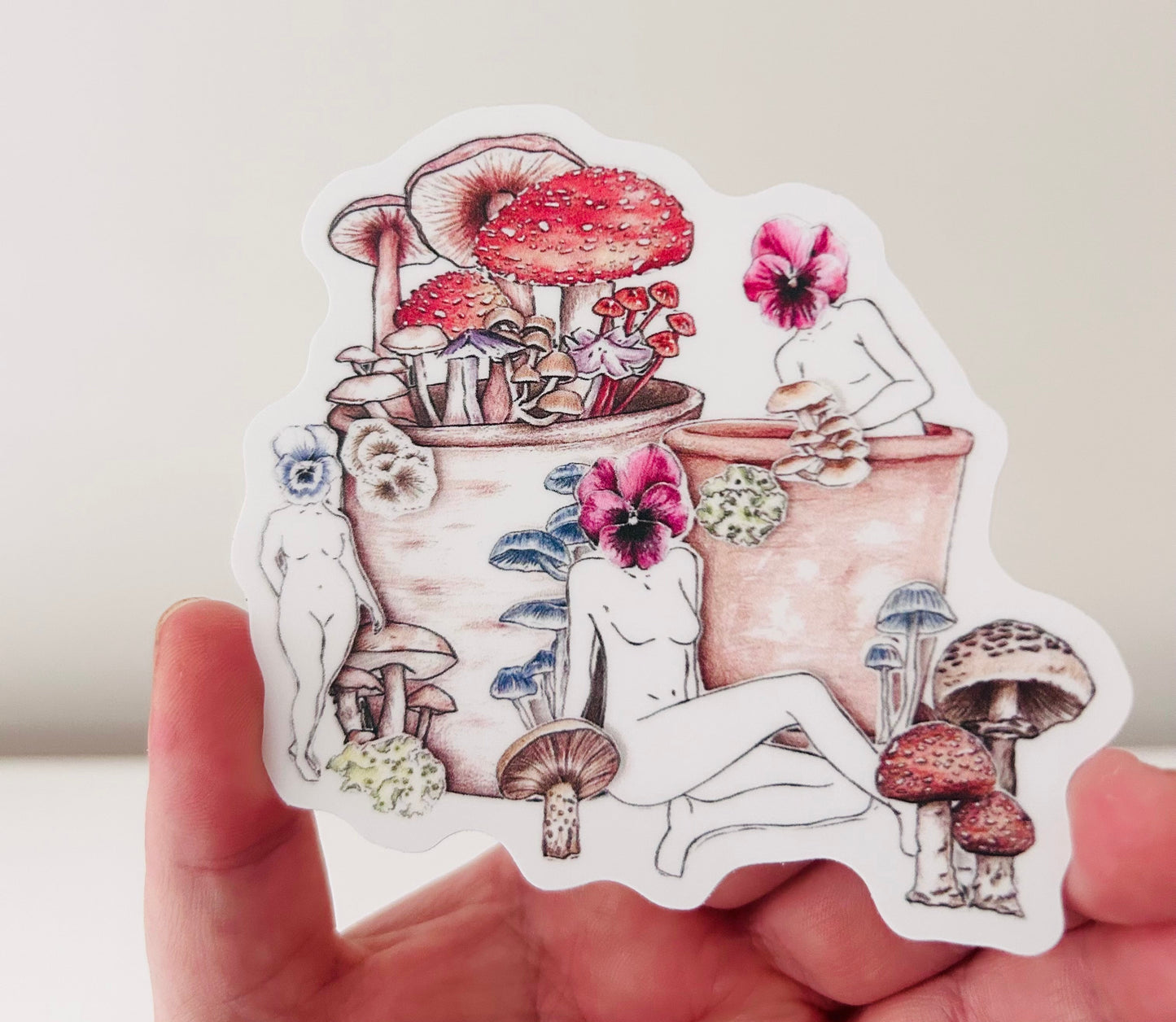 Sticker - Fungi Is Female