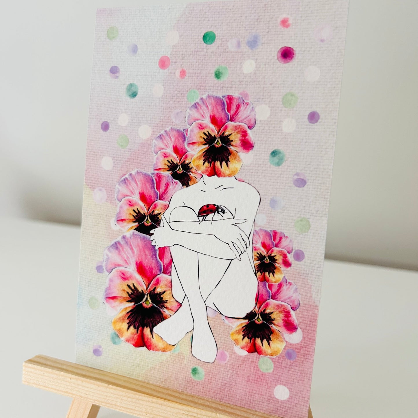 Art Print - Not Just A Pretty Wallflower
