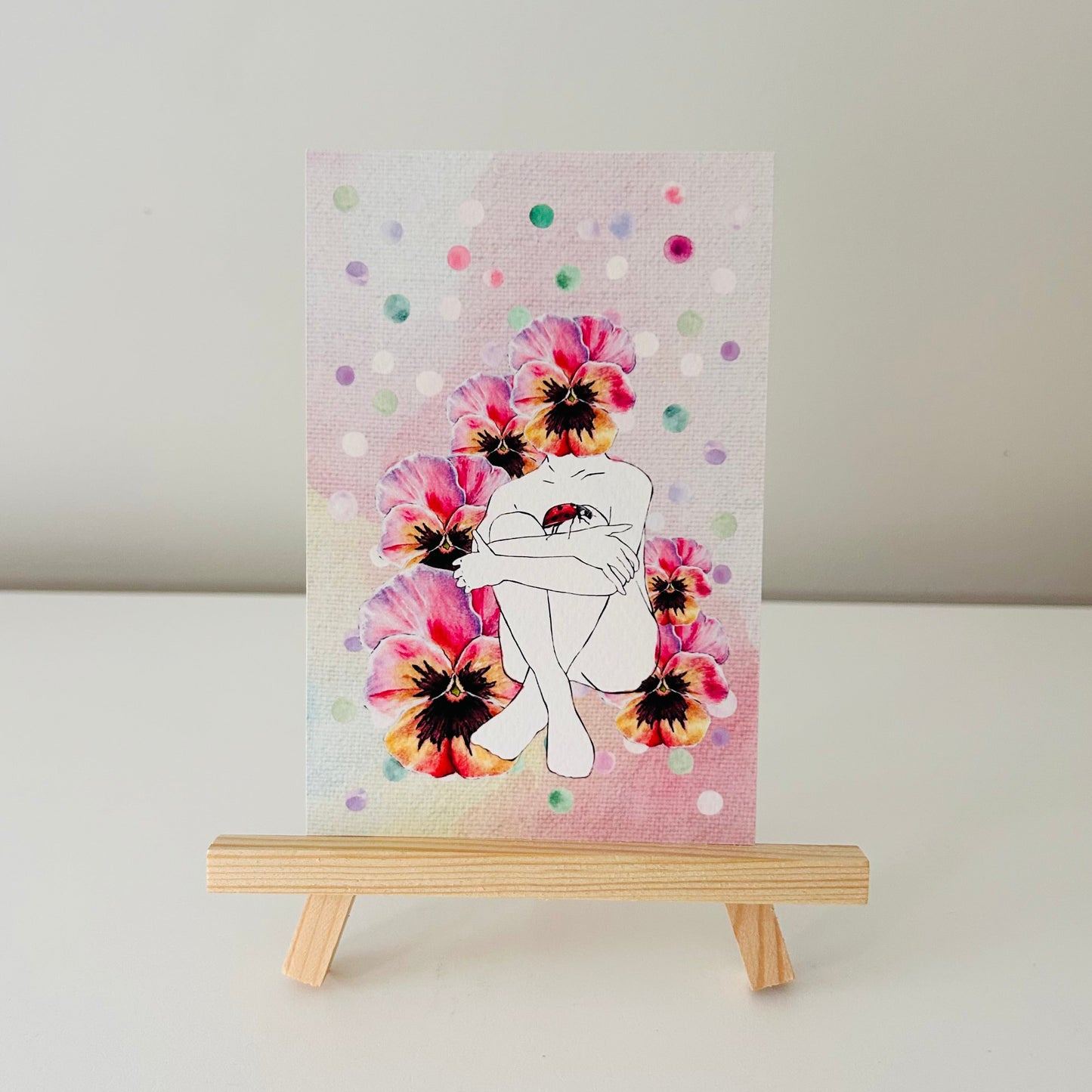 Art Print - Not Just A Pretty Wallflower