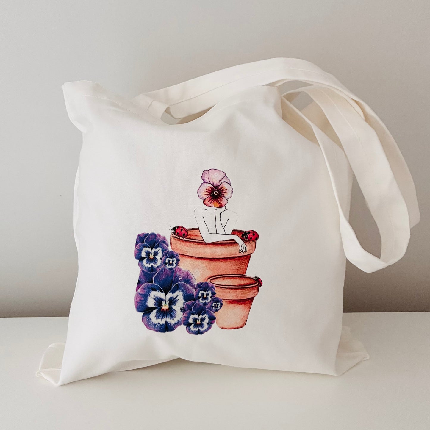 Tote Bag - Lost In A Viola Daydream Galaxy
