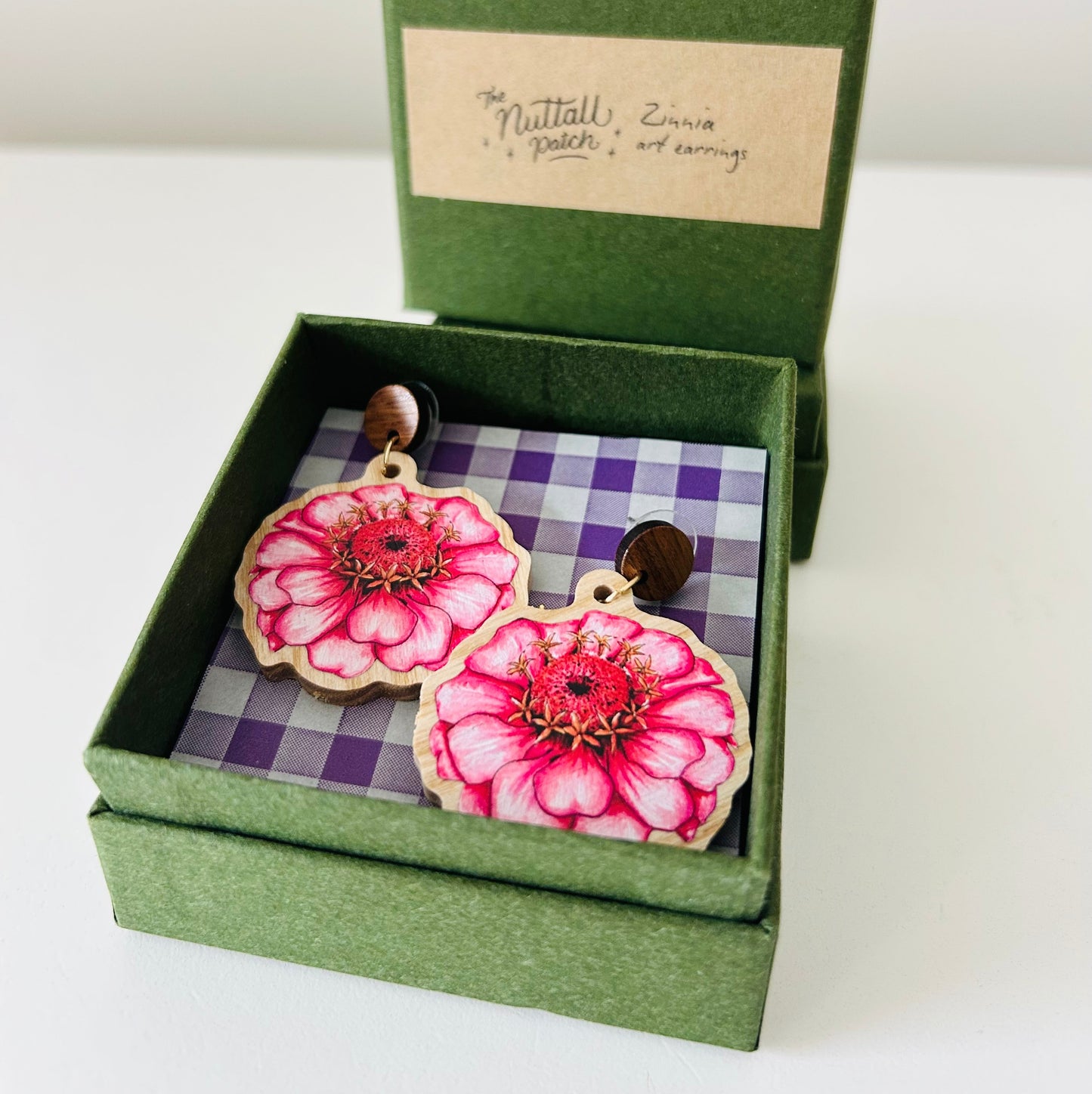 Earrings - Zinnia