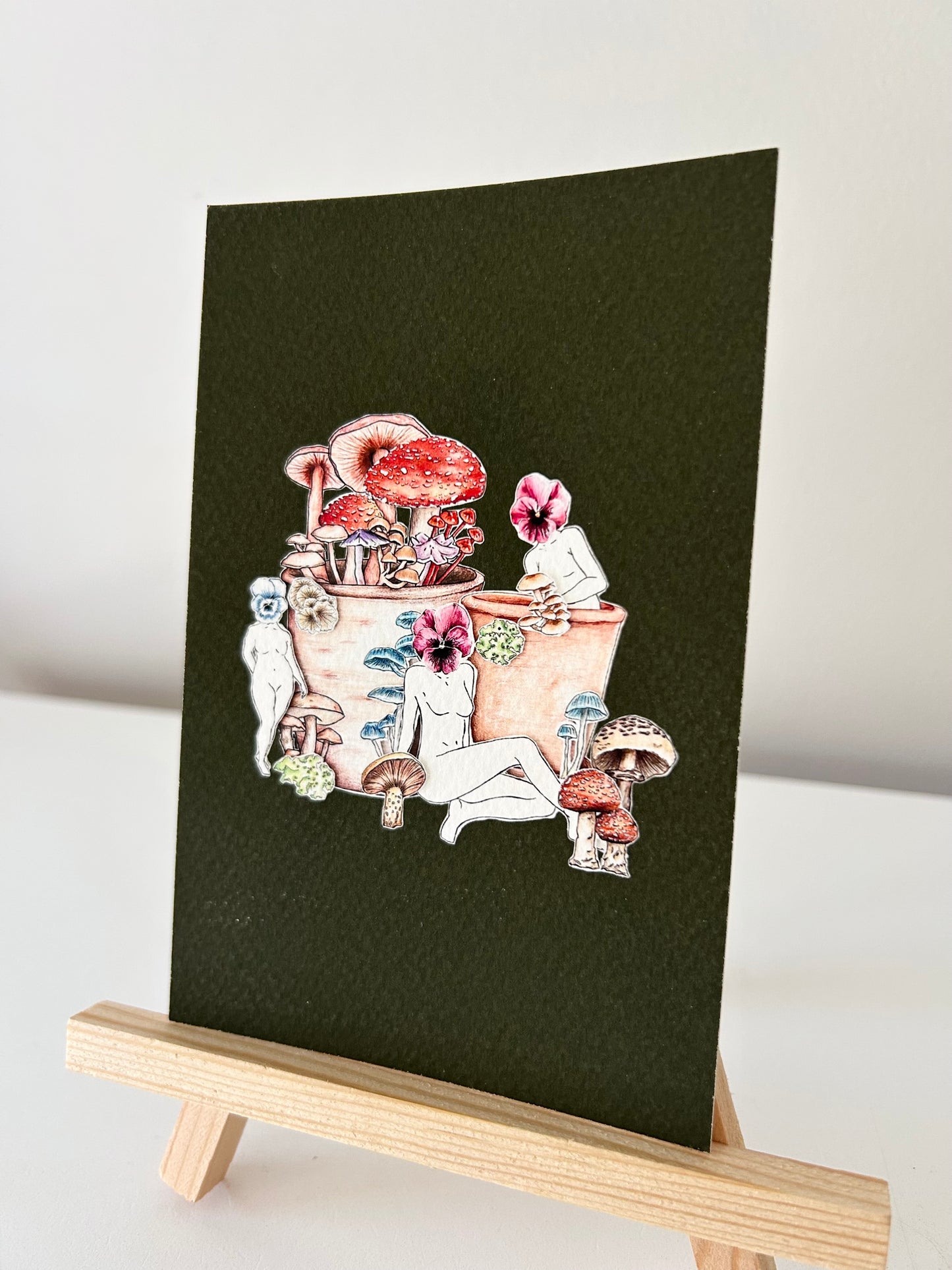 Art Print - Fungi Is Female