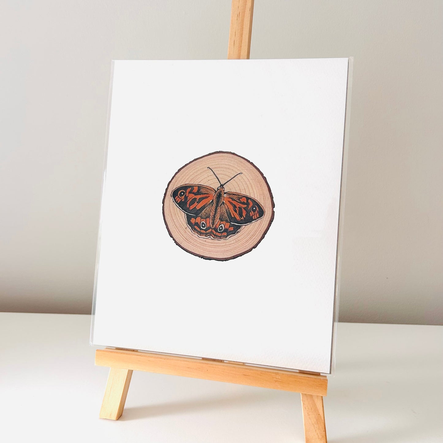 Art Print - The Pollinators Butterfly Dark