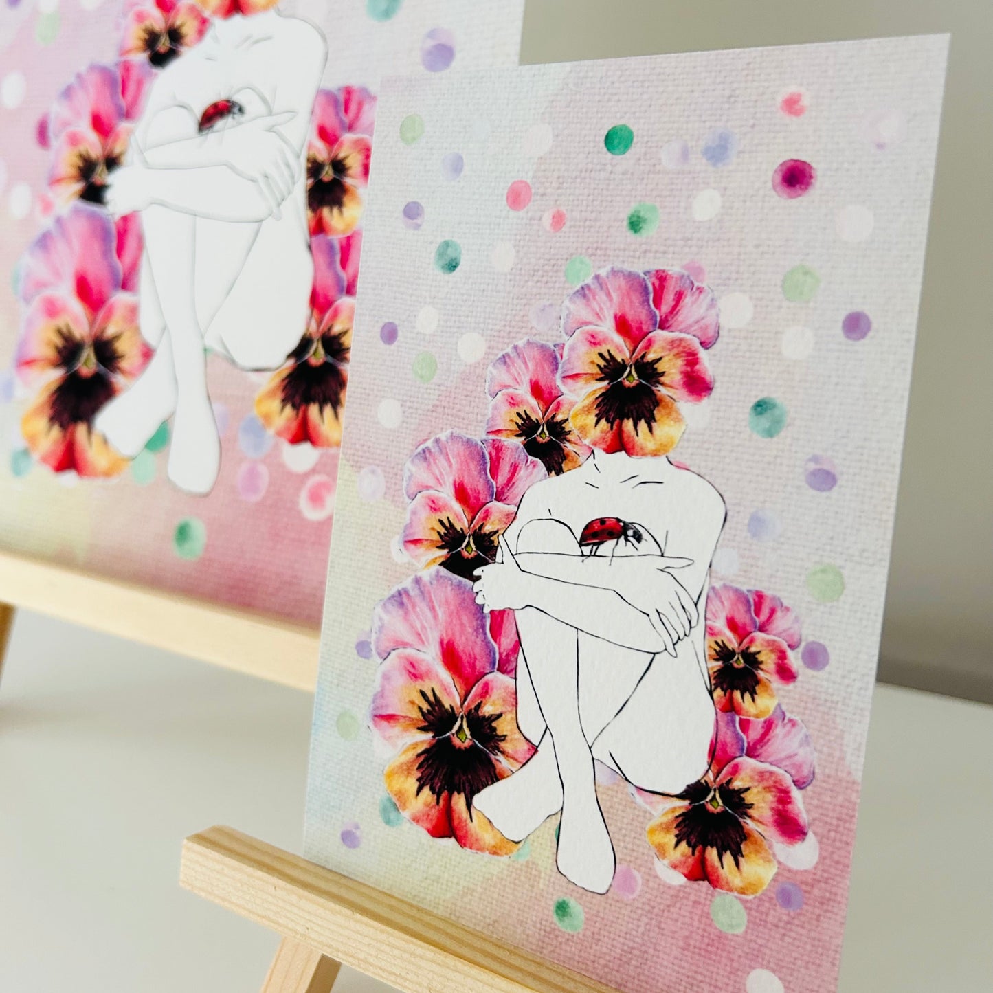 Art Print - Not Just A Pretty Wallflower