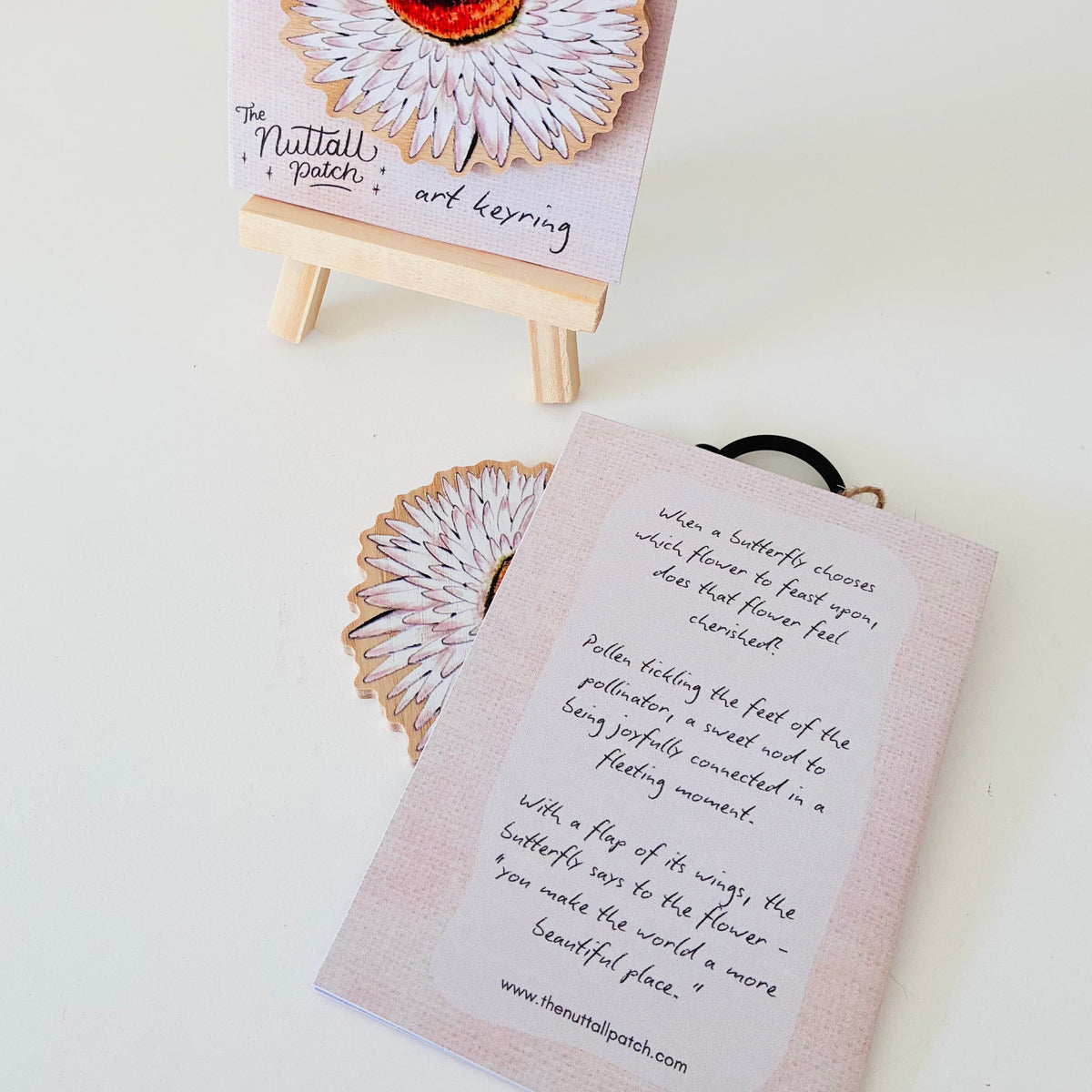 Keyring - Everlasting Daisy