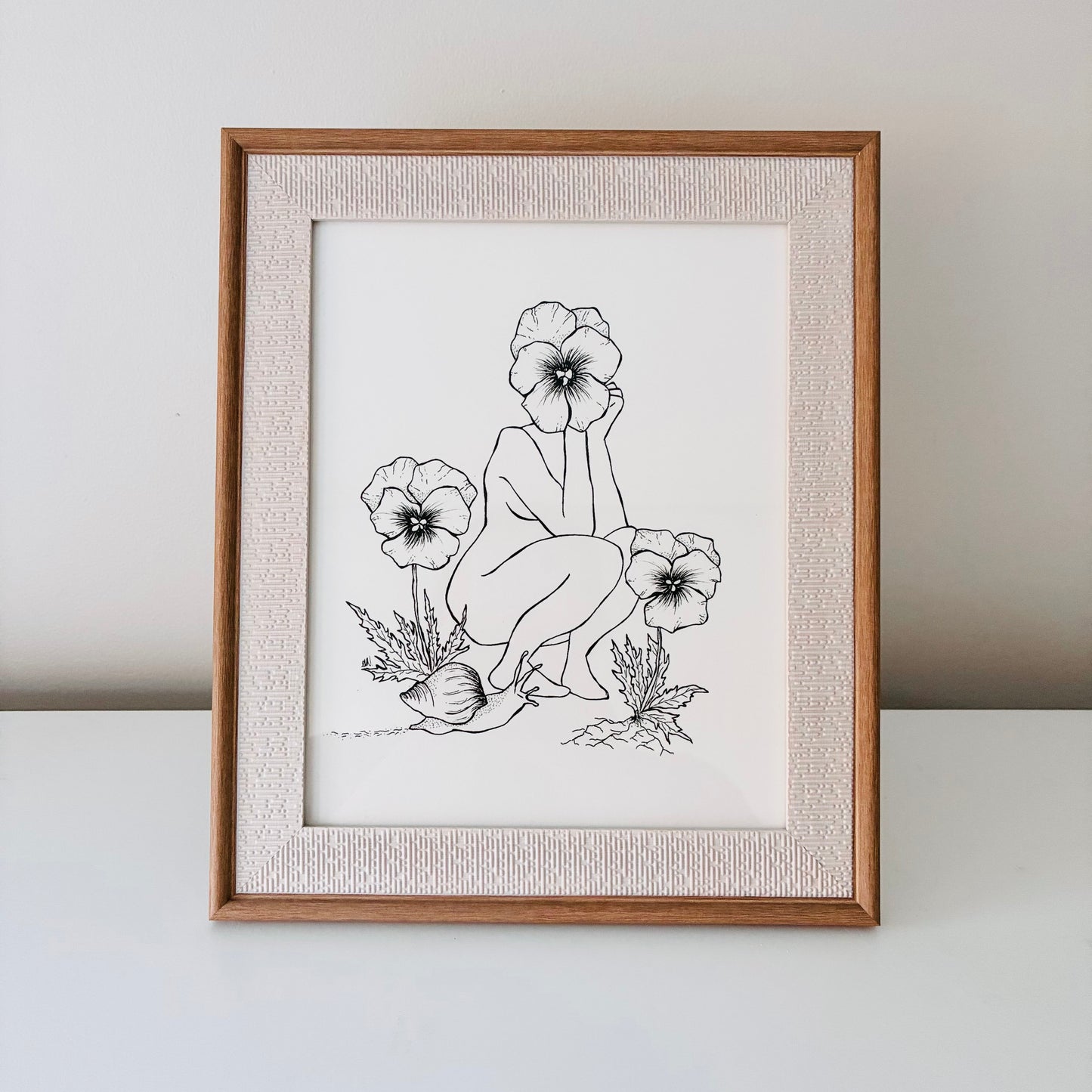 Framed Art Print - You Bloom