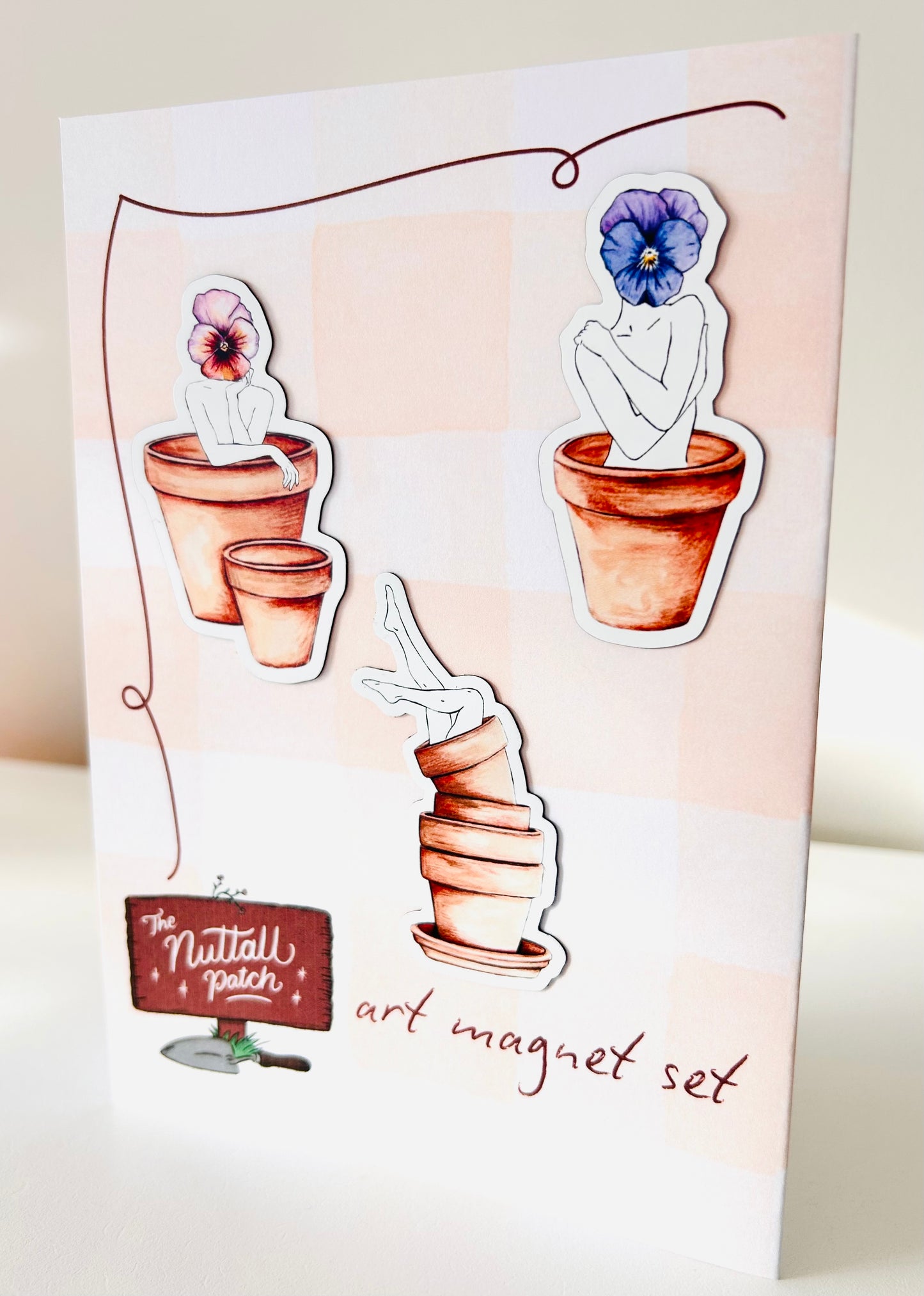 Magnet Set - Viola Girls