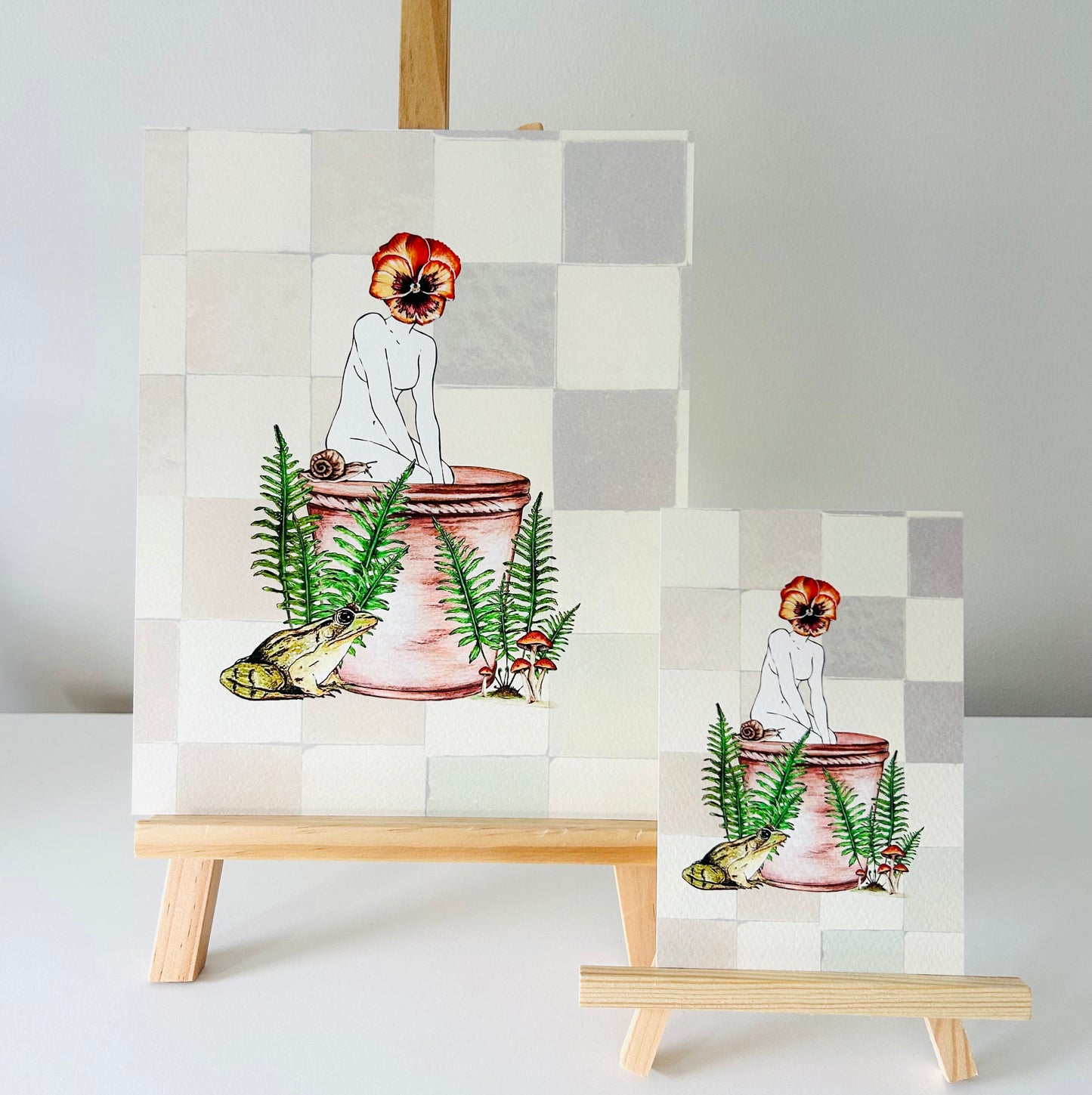 Art Print - Viola Girl, Unfurl