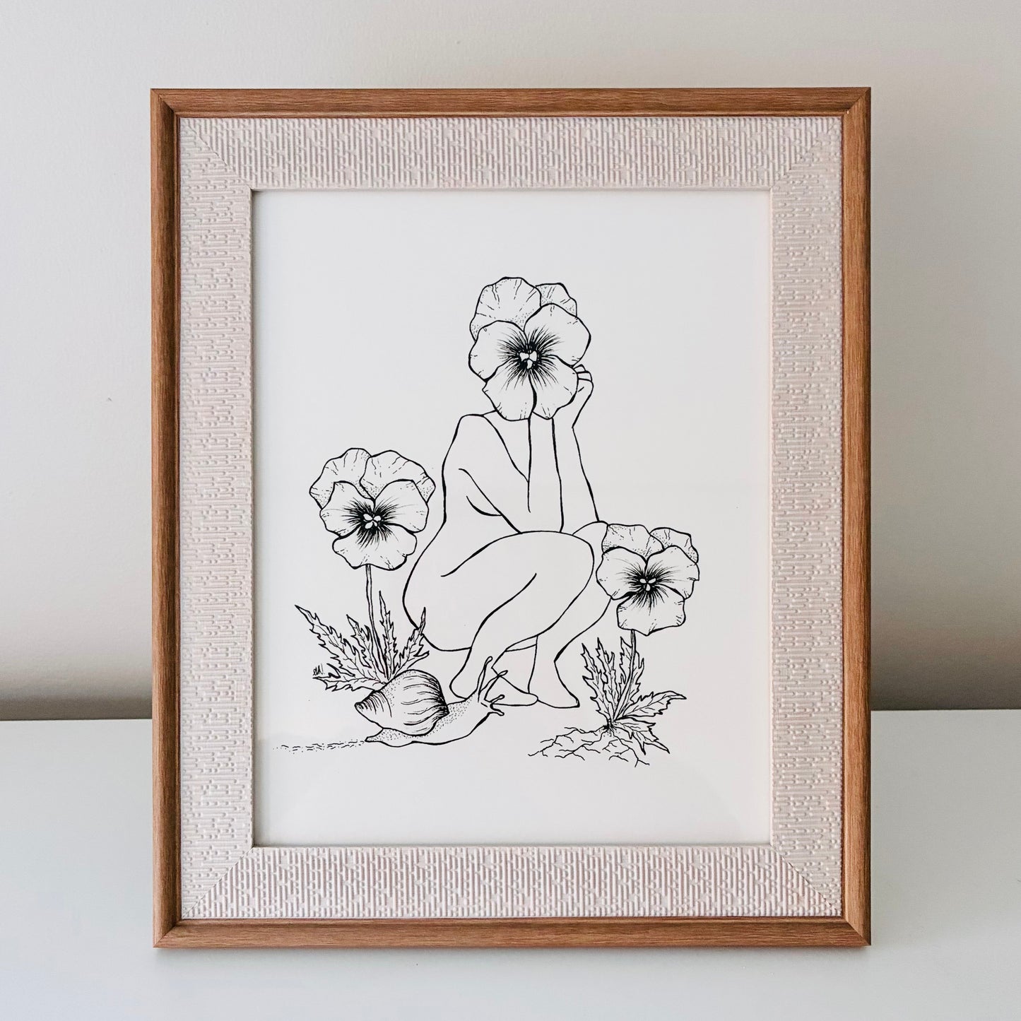 Framed Art Print - You Bloom