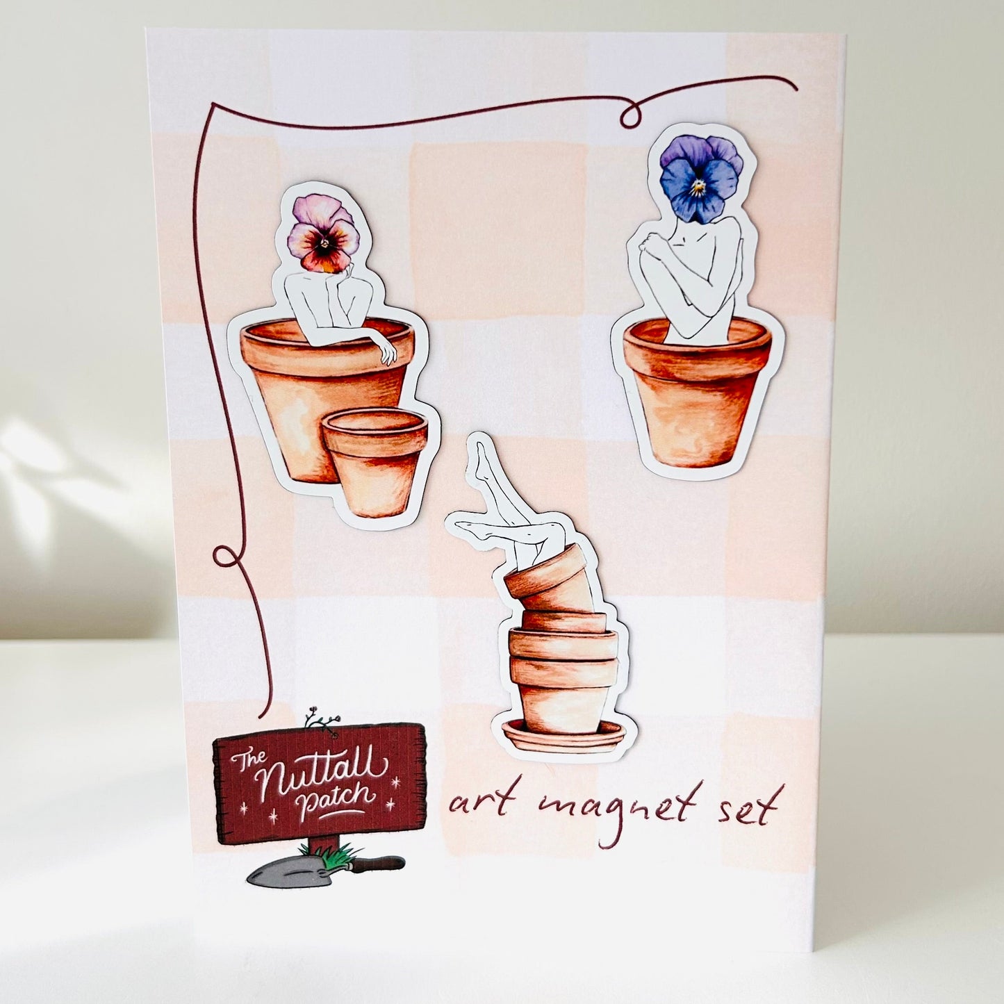 Magnet Set - Viola Girls