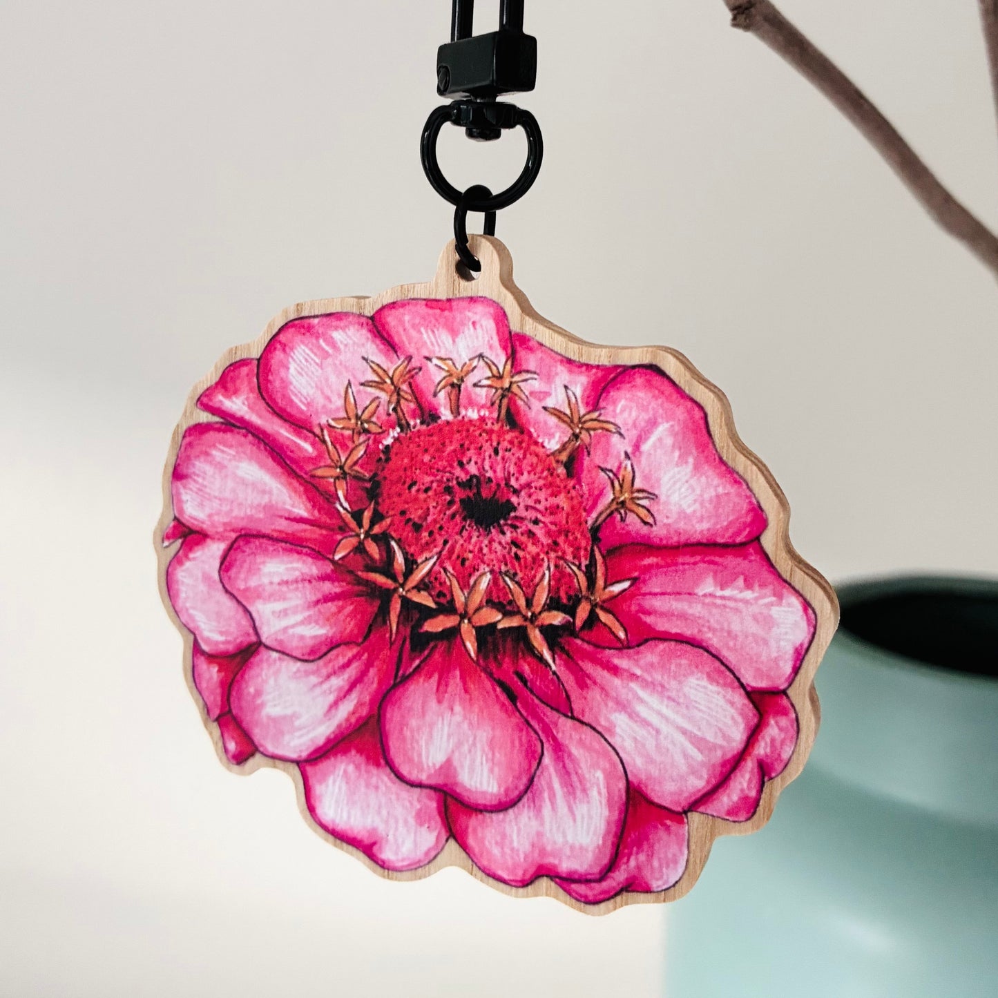 Keyring - Zinnia