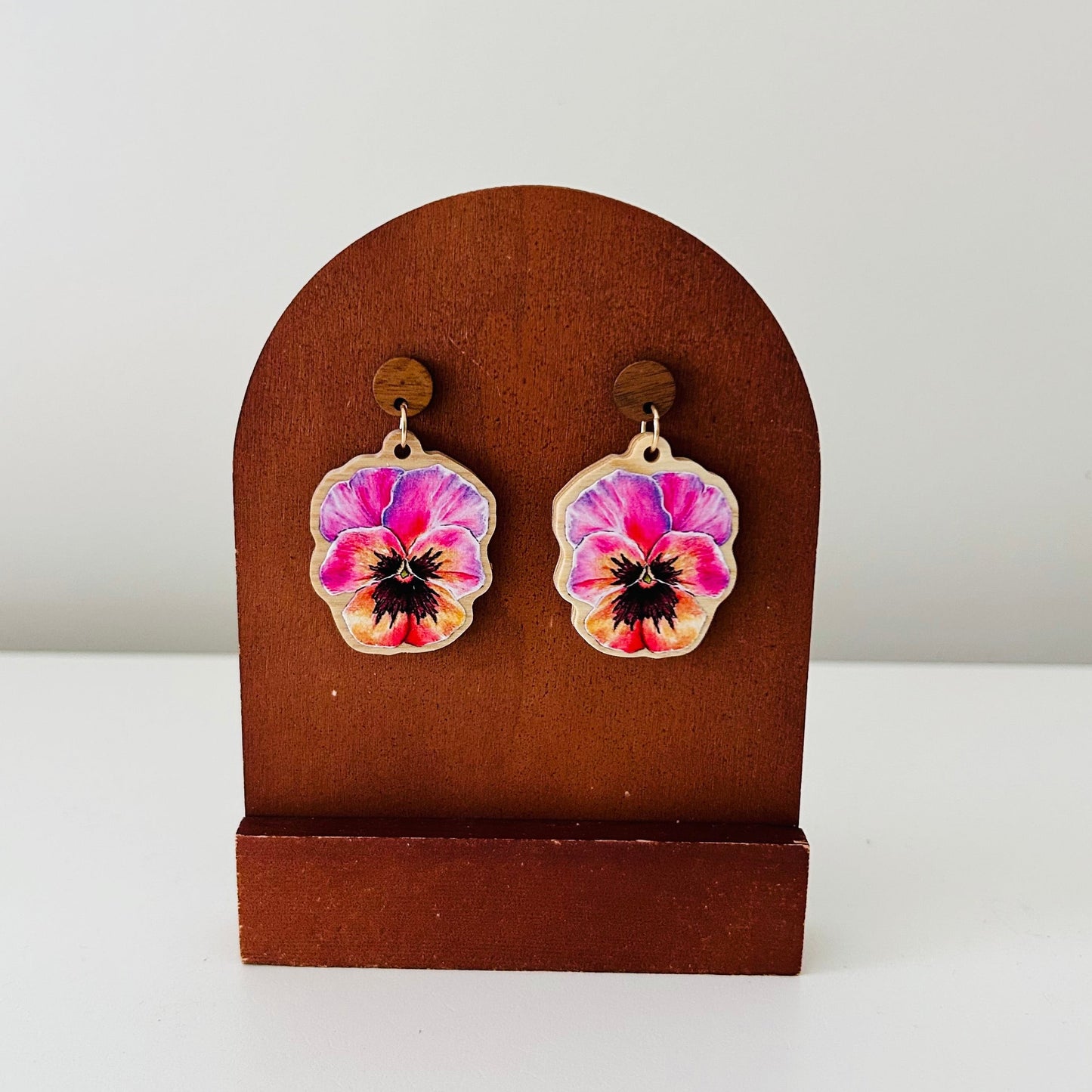 Earrings - Viola Pink Daydream