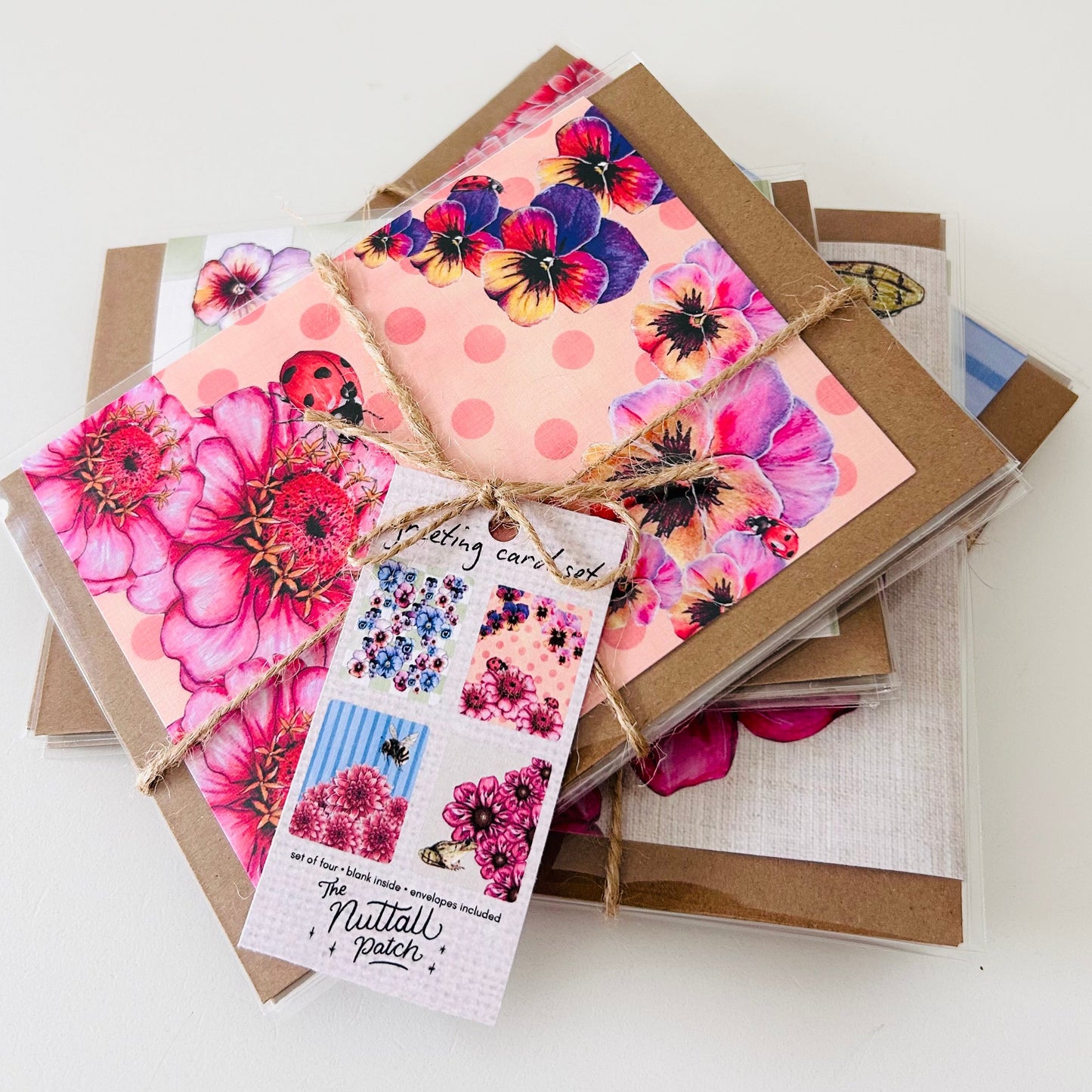 Greeting Card Set - Summer Blooms