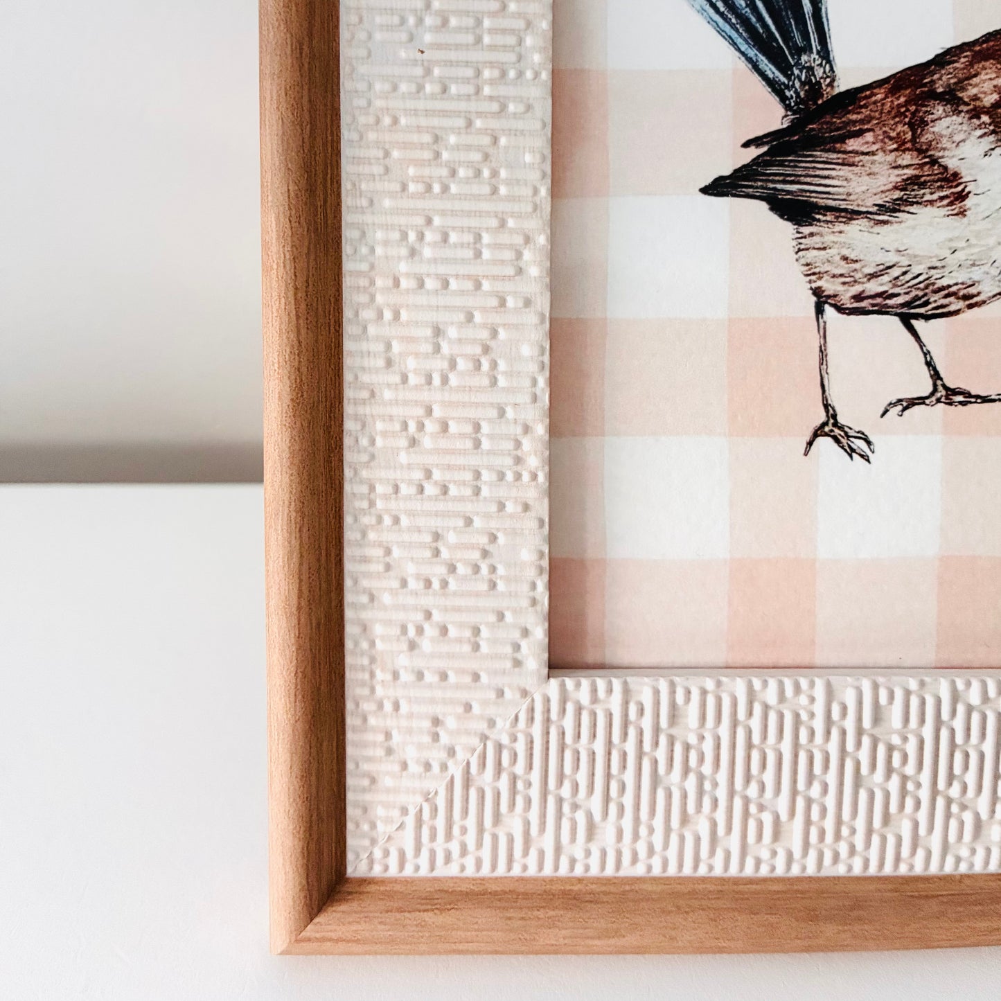 Framed Art Print - Superb Fairy Wren