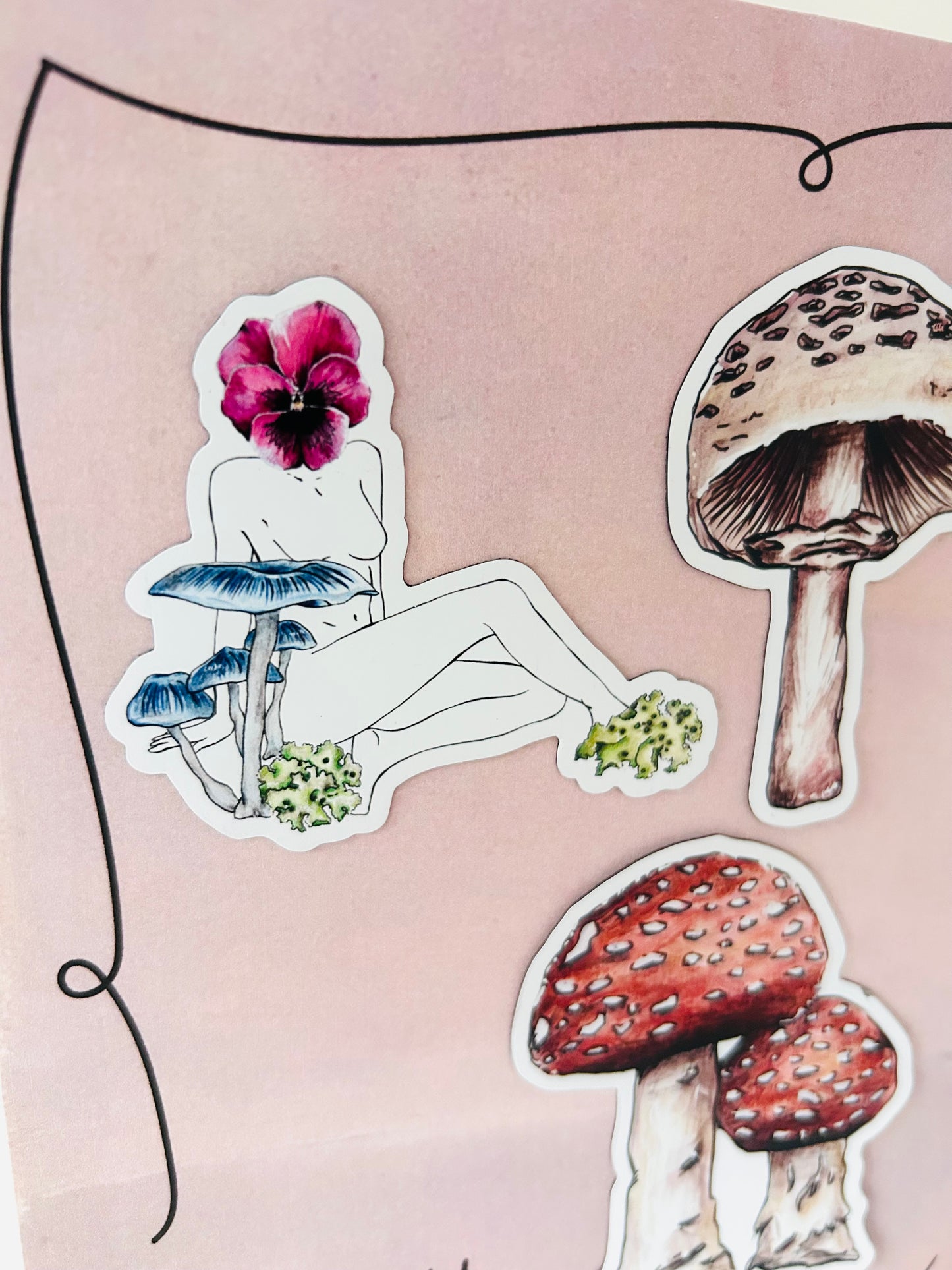 Magnet Set - Fungi is Female II